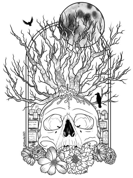 Ruth Kaasa Coloring Page October