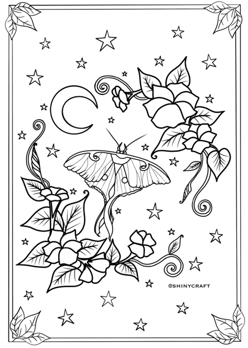January 2024 Coloring Page