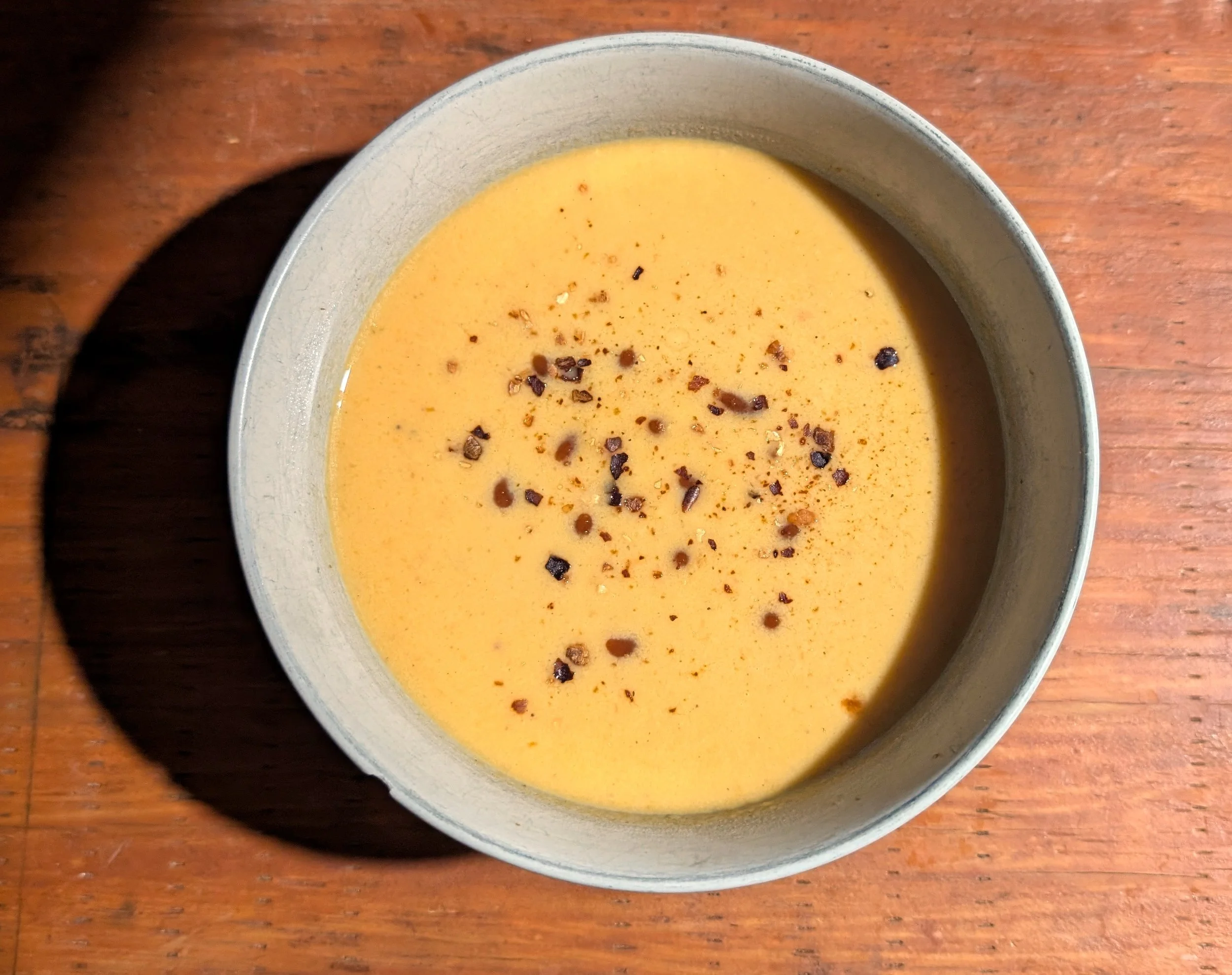November 2025 Curried Carrot Ginger Soup