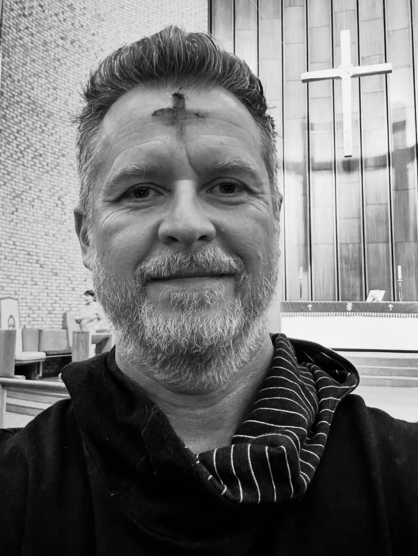 From ashes you came and ashes you will return. 

Whatever you may think about God and religion, those words are true.

#ashwednesday @stbsnashville