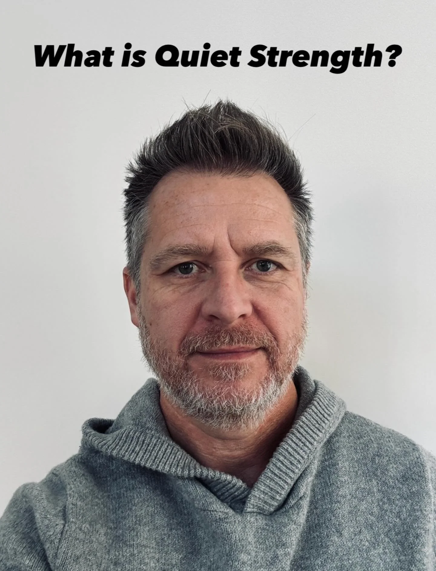 Everyone is selling something.

It took me twenty-three years to realize that what I am selling clients as a therapist is Quiet Strength.

So what is Quiet Strength?

Like money, it can&rsquo;t be pursued directly and it doesn&rsquo;t come from any s