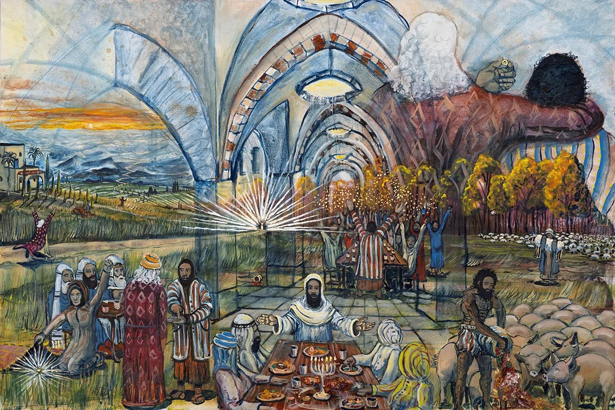 The Prodigal Son, oil painting by Aaron Hinds