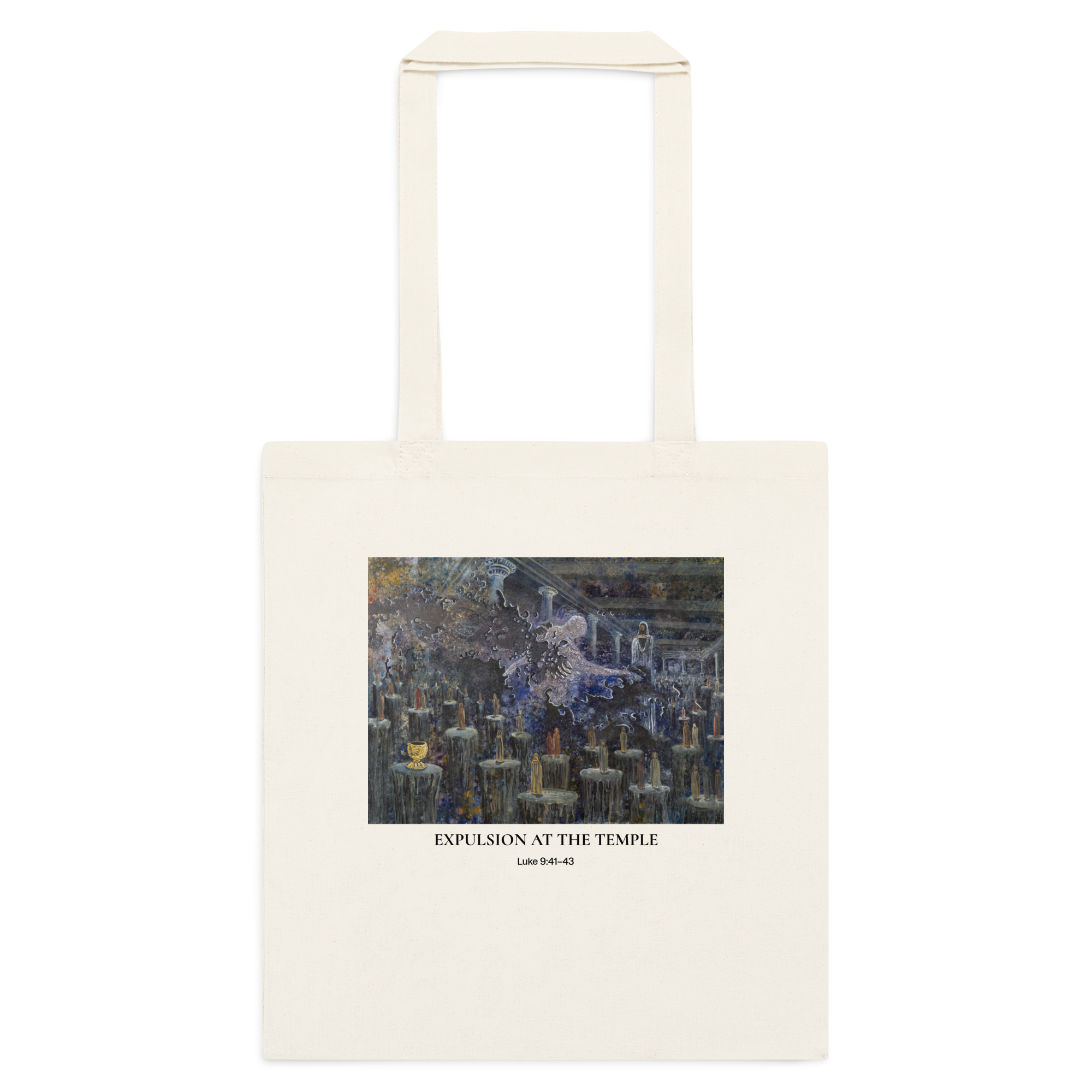 01 - Expulsion at the Temple - Natural Cotton Tote.png