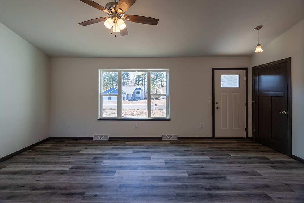 Lily G2 living area with windows and front door