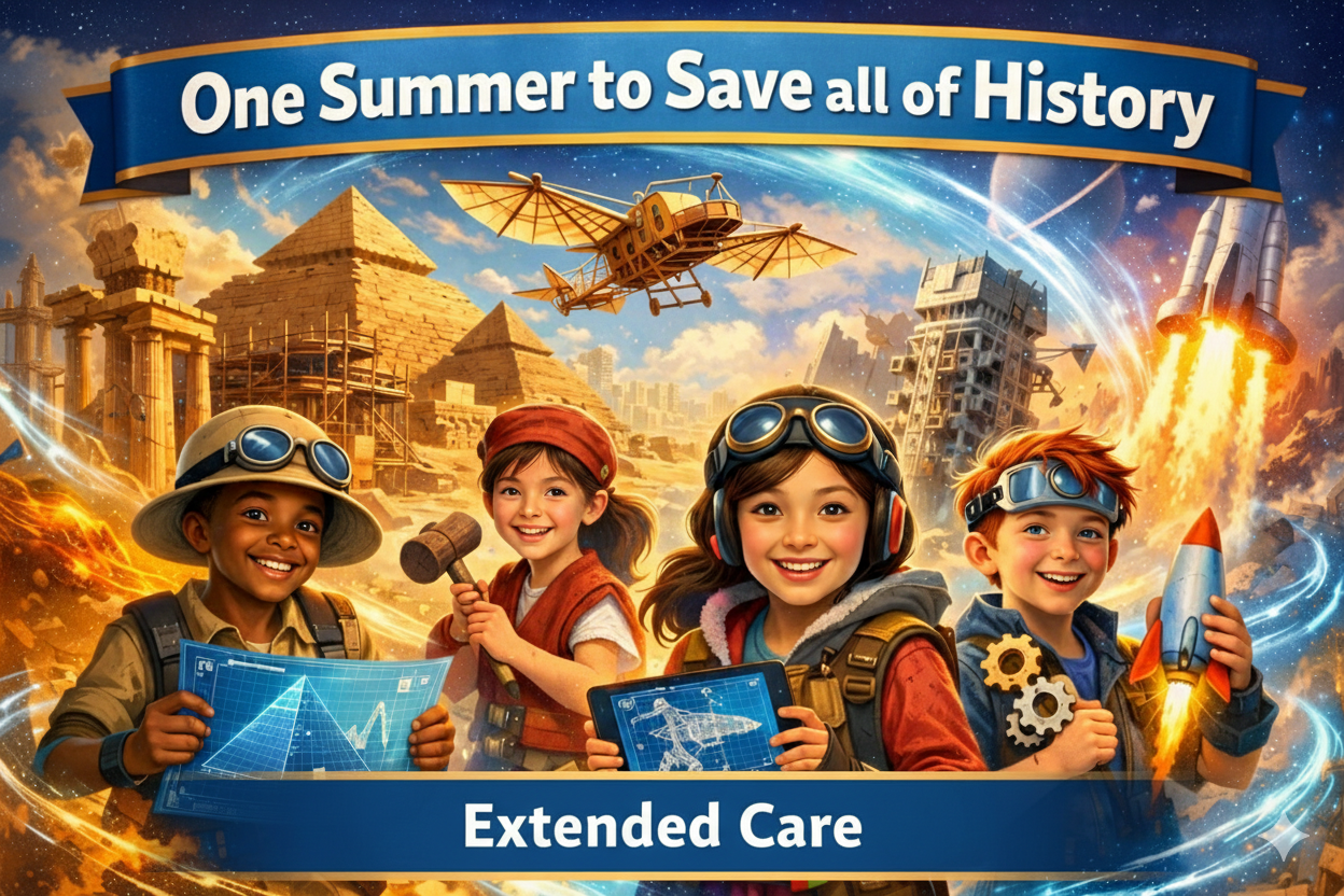 S.T.E.A.M. Adventure Extended Care: 7:00 AM to 5:30 PM