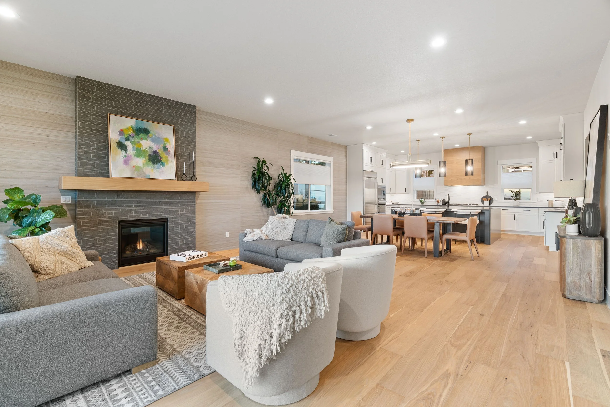 New construction luxury home in West Linn, Oregon, crafted by The Portlock Company — the Portland area’s trusted local new construction home builder.