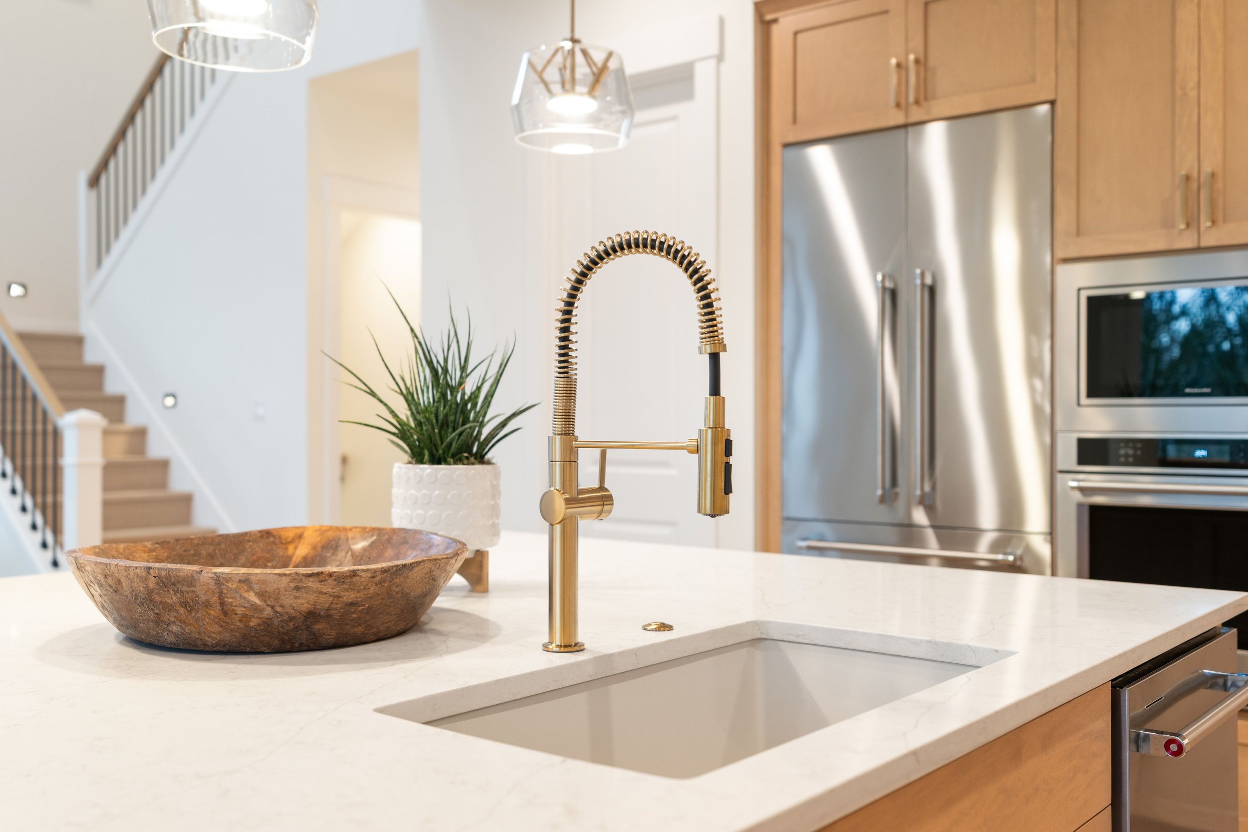 New construction luxury home in West Linn, Oregon, crafted by The Portlock Company — the Portland area’s trusted local home builder. 