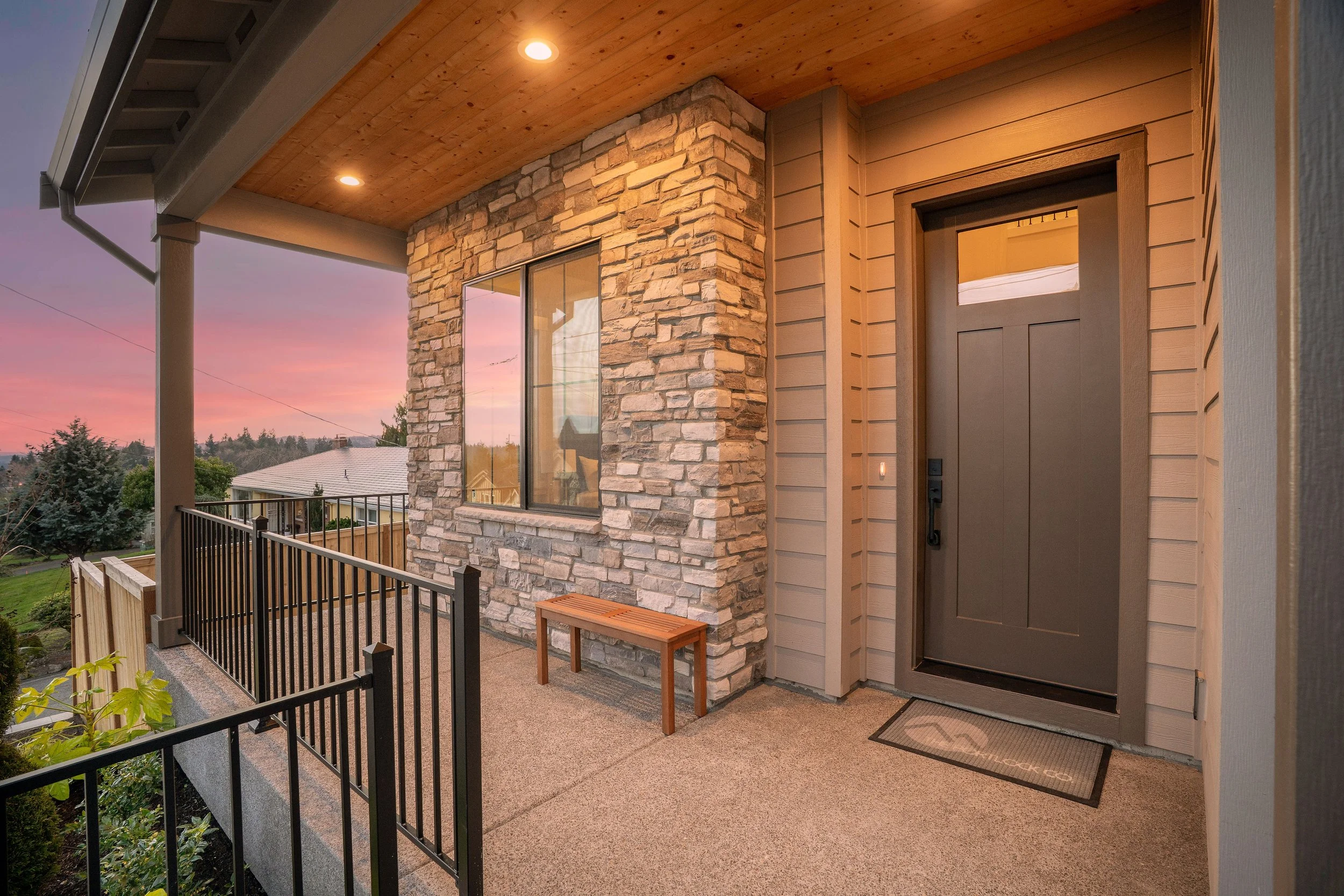 New construction luxury home in West Linn, Oregon, crafted by The Portlock Company — the Portland area’s trusted local new construction home builder.