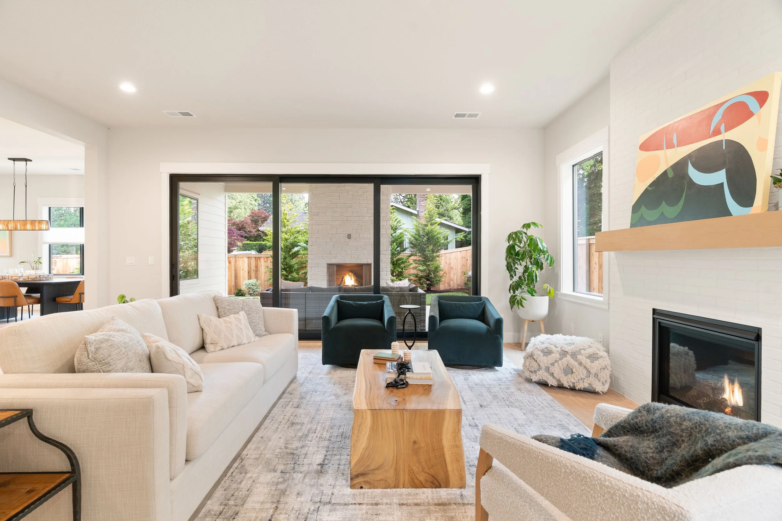 New construction luxury home in Portland, Oregon, crafted by The Portlock Company — the Portland area’s trusted local home builder.