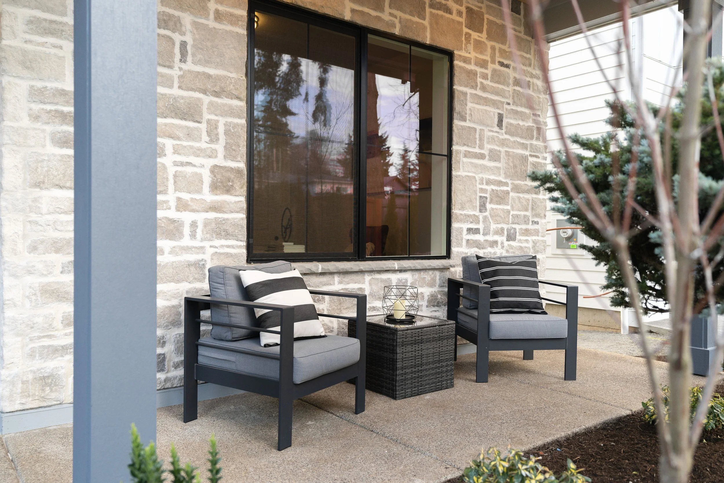 New construction luxury home in West Linn, Oregon, crafted by The Portlock Company — the Portland area’s trusted local home builder. 