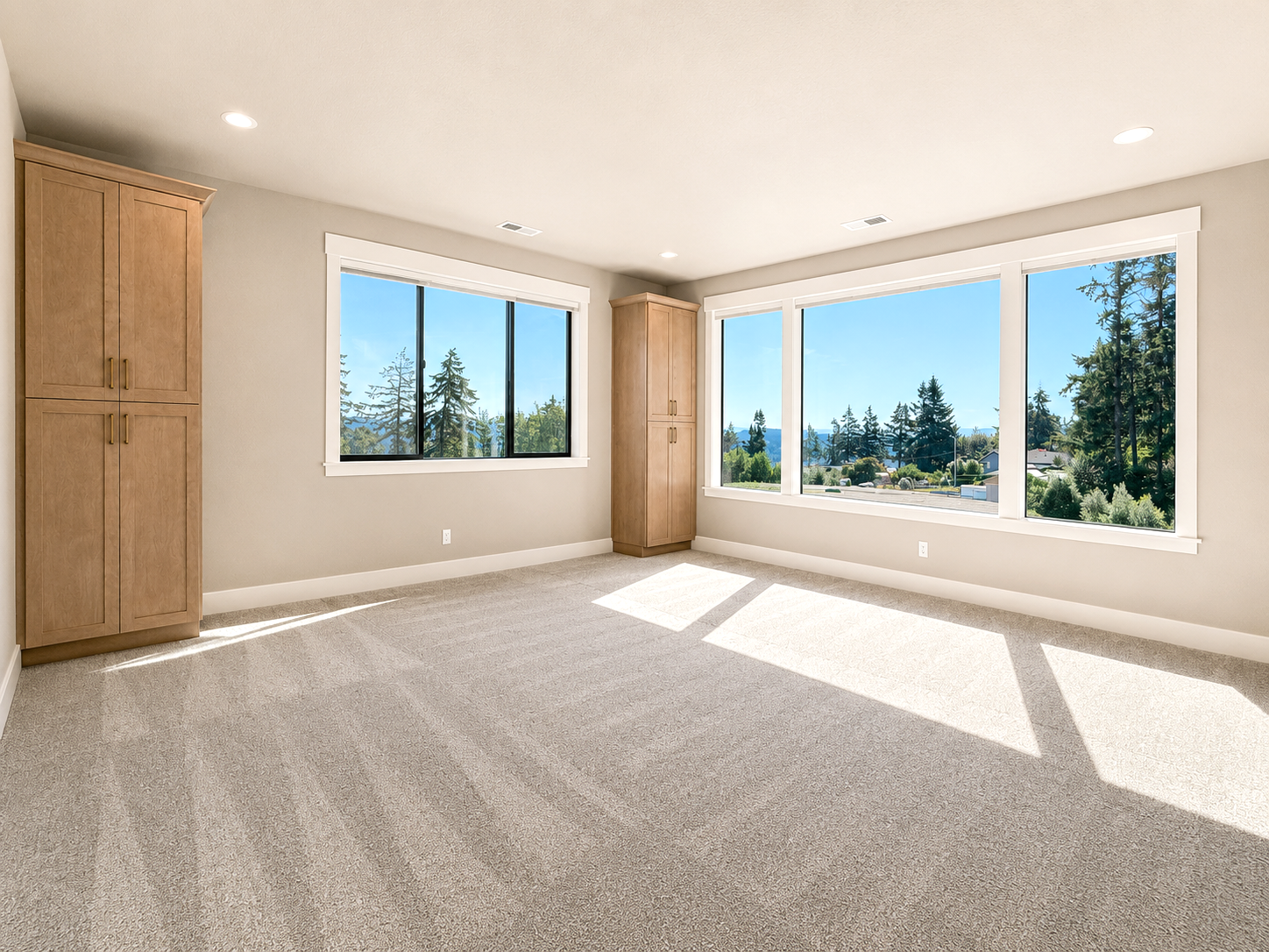 New construction luxury home in West Linn, Oregon, crafted by The Portlock Company — the Portland area’s trusted local home builder. 