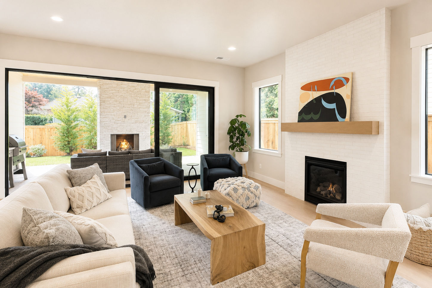 New construction luxury home in West Linn, Oregon by The Portlock Company