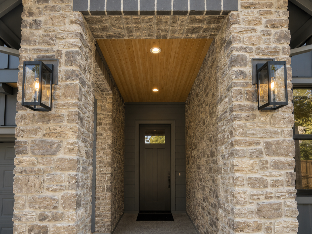 New construction luxury home in West Linn, Oregon, crafted by The Portlock Company — the Portland area’s trusted local home builder. 