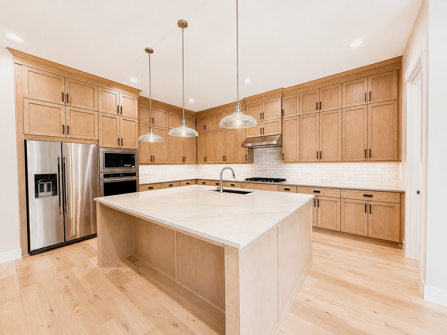 New construction luxury home in West Linn, Oregon, crafted by The Portlock Company — the Portland area’s trusted local home builder. 