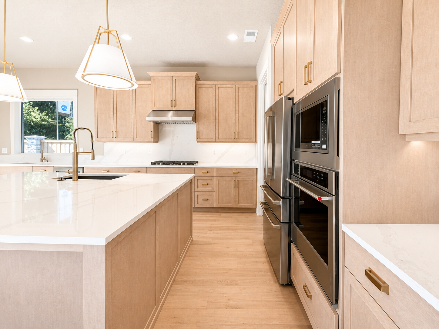 New construction luxury home in West Linn, Oregon, crafted by The Portlock Company — the Portland area’s trusted local home builder. 