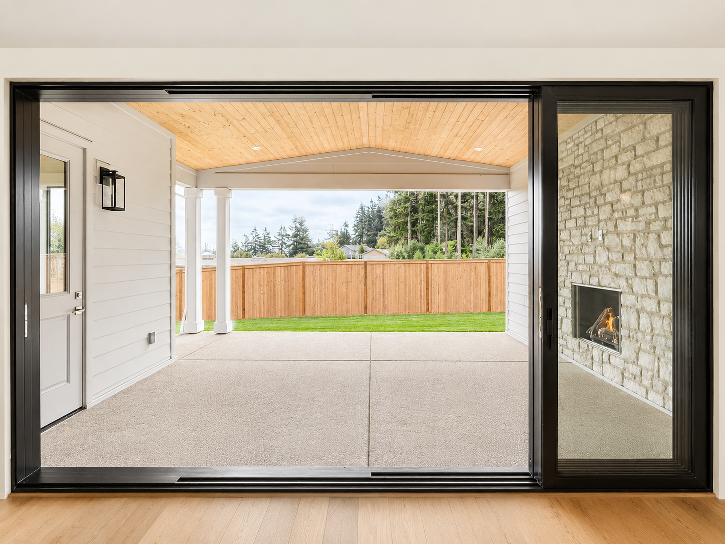 New construction luxury home in West Linn, Oregon by The Portlock Company