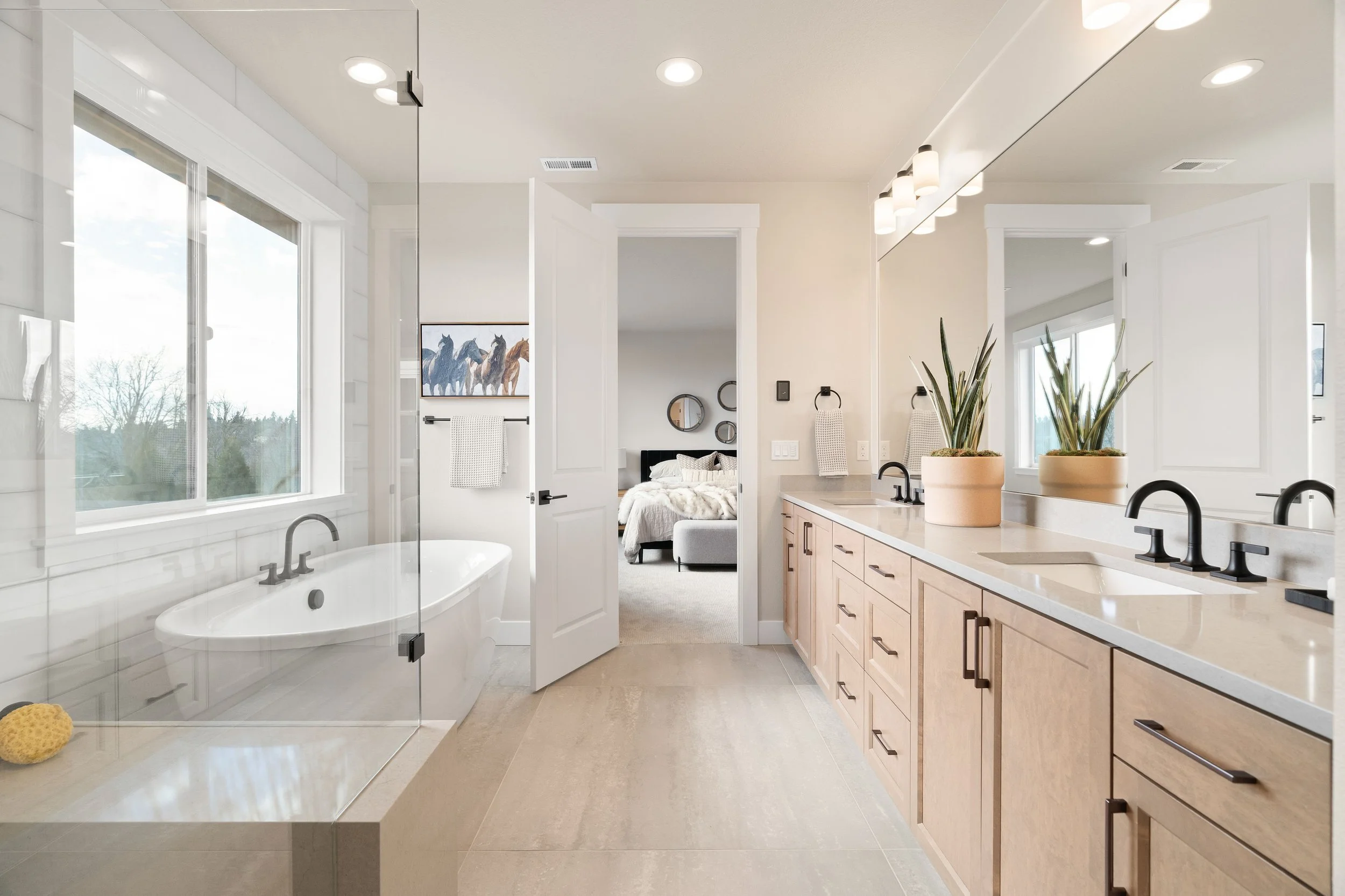 New construction luxury home in West Linn, Oregon by The Portlock Company