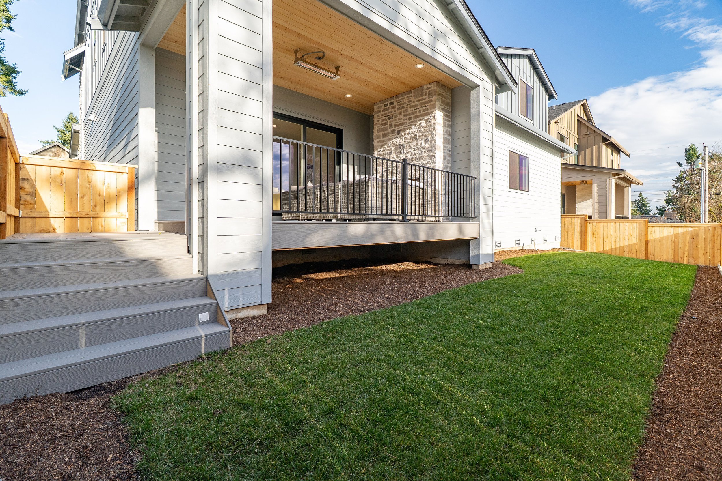 New construction luxury home in West Linn, Oregon, crafted by The Portlock Company — the Portland area’s trusted local home builder. 