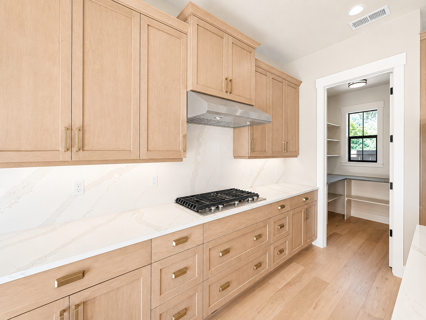 New construction luxury home in West Linn, Oregon, crafted by The Portlock Company — the Portland area’s trusted local home builder. 