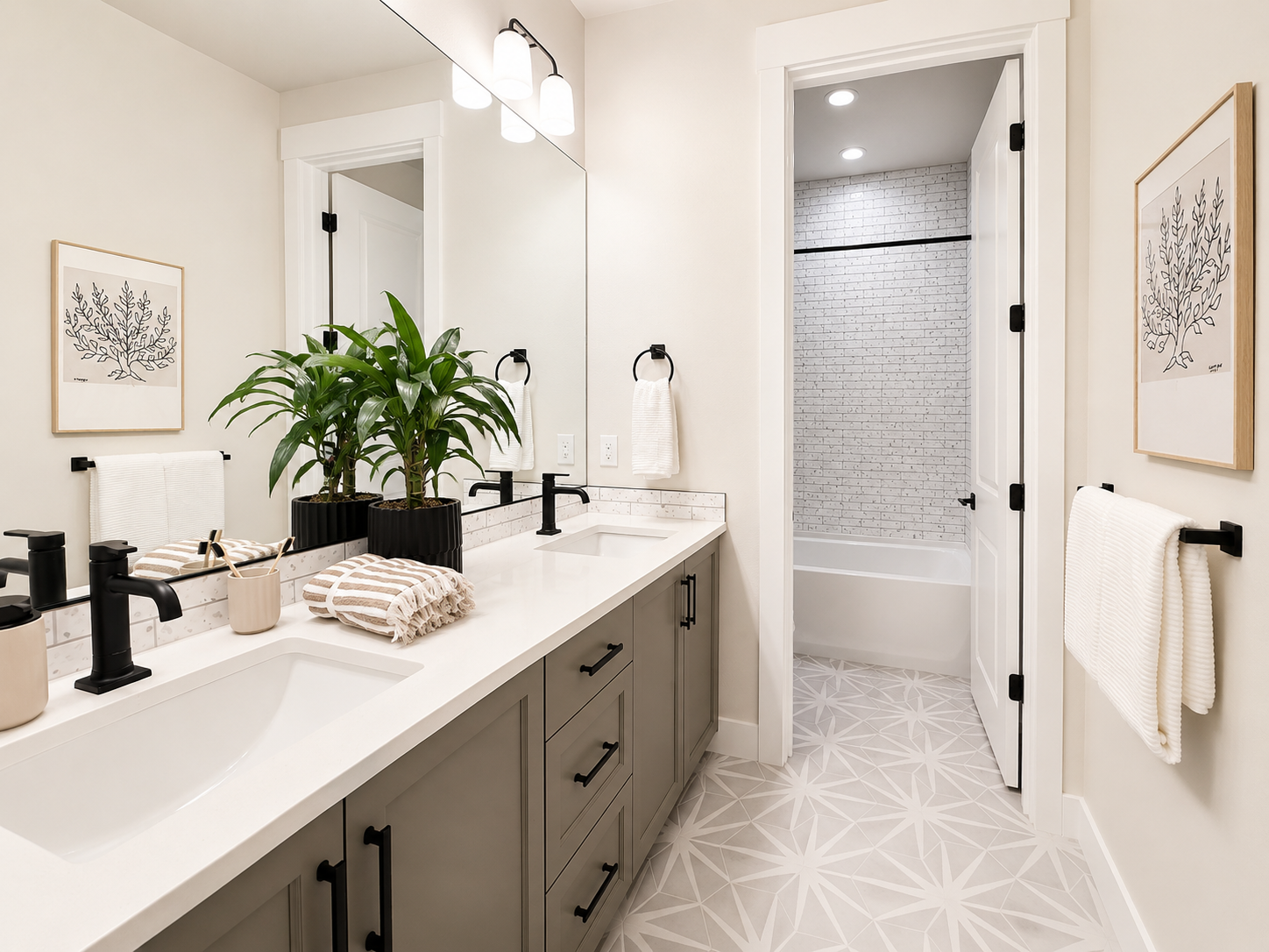 New construction luxury home in West Linn, Oregon, crafted by The Portlock Company — the Portland area’s trusted local home builder. 