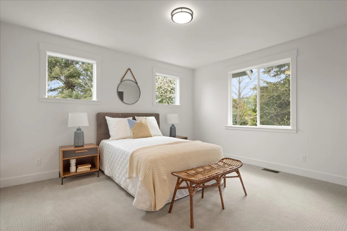 New luxury home in West Linn, Oregon, crafted by The Portlock Company — the Portland area’s trusted local home builder. 