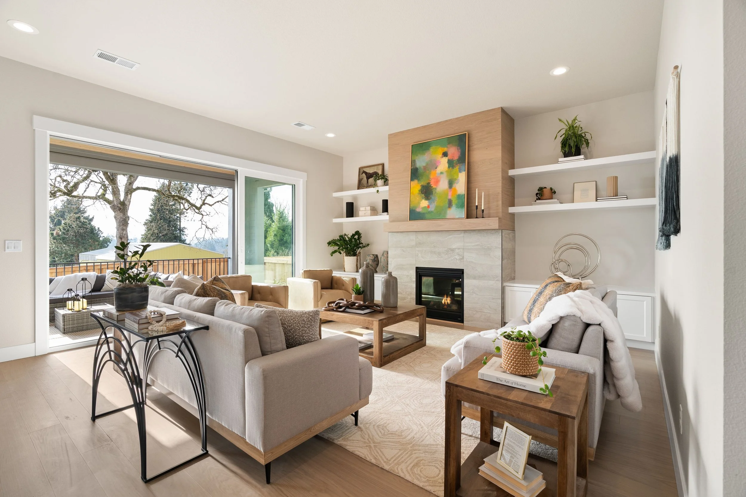 New construction luxury home in West Linn, Oregon by The Portlock Company