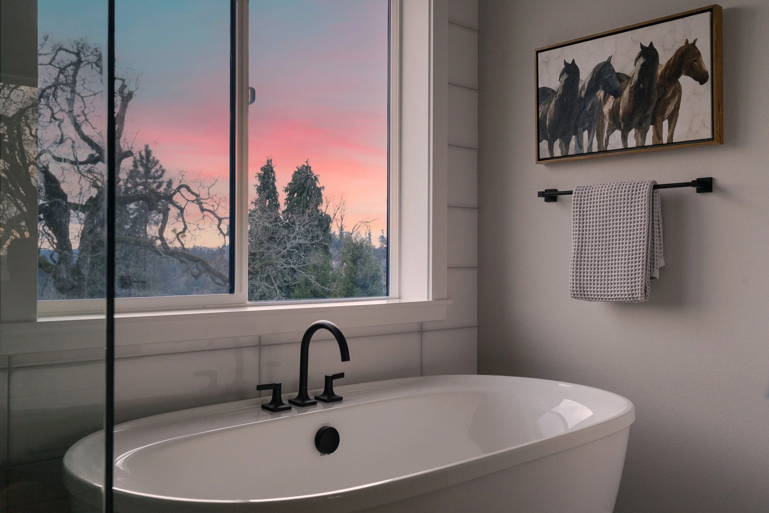 New construction luxury home in West Linn, Oregon by The Portlock Company