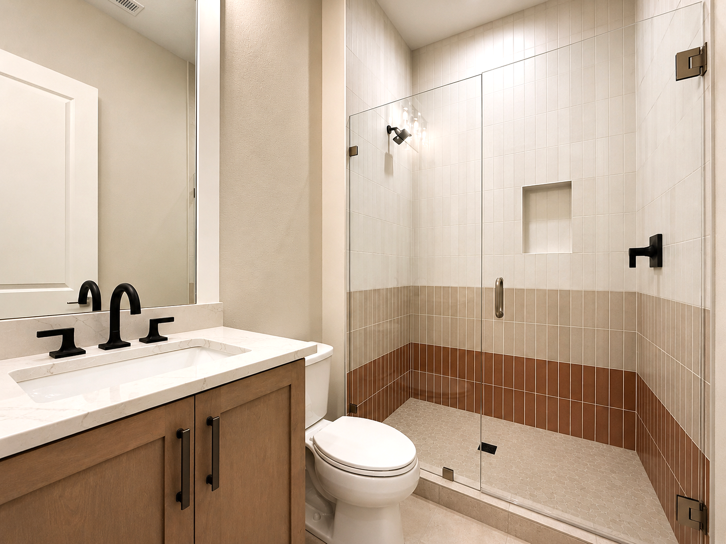 New construction luxury home in West Linn, Oregon, crafted by The Portlock Company — the Portland area’s trusted local new construction home builder. 