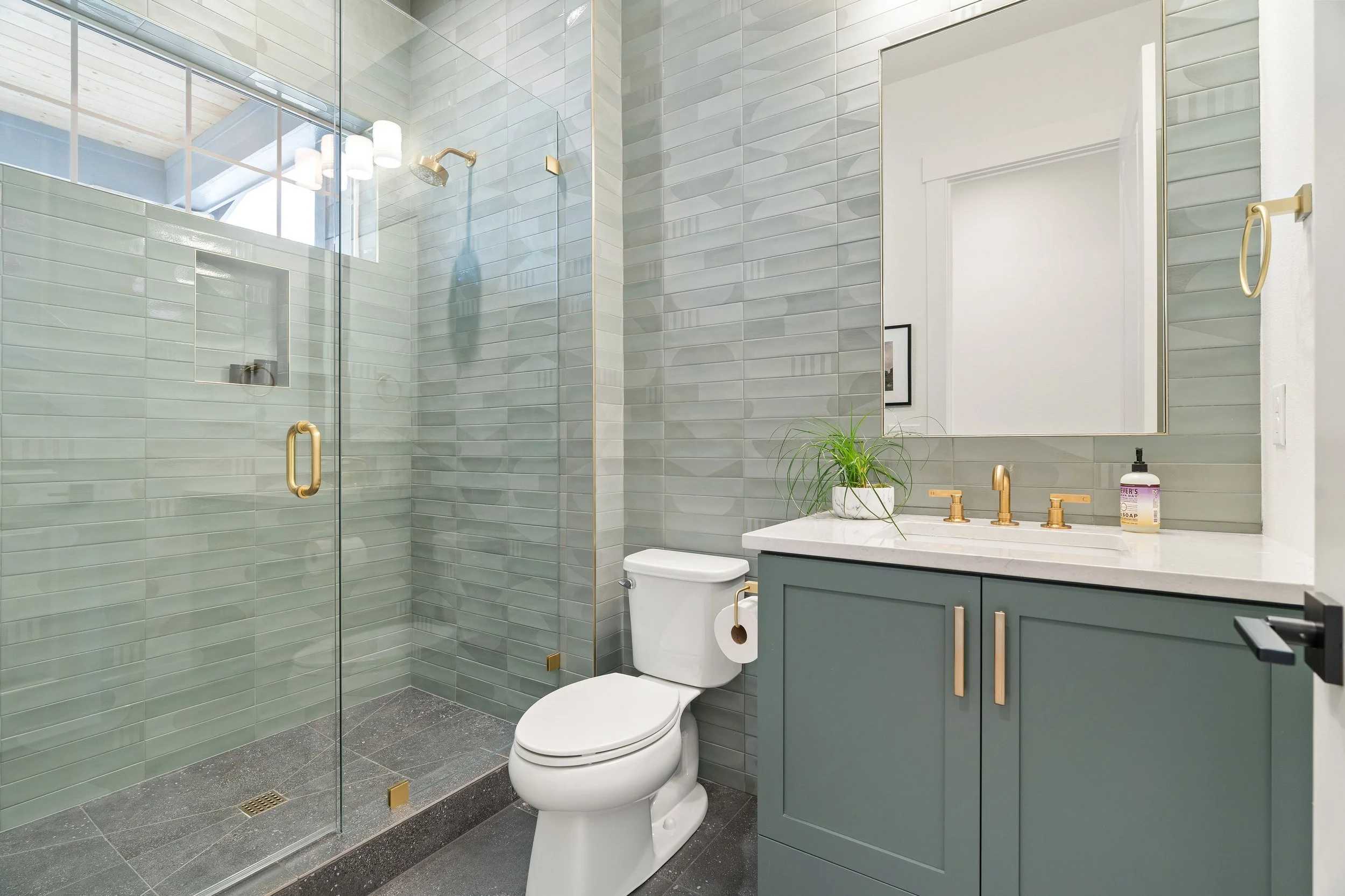 New construction luxury home in West Linn, Oregon, crafted by The Portlock Company — the Portland area’s trusted local home builder. 