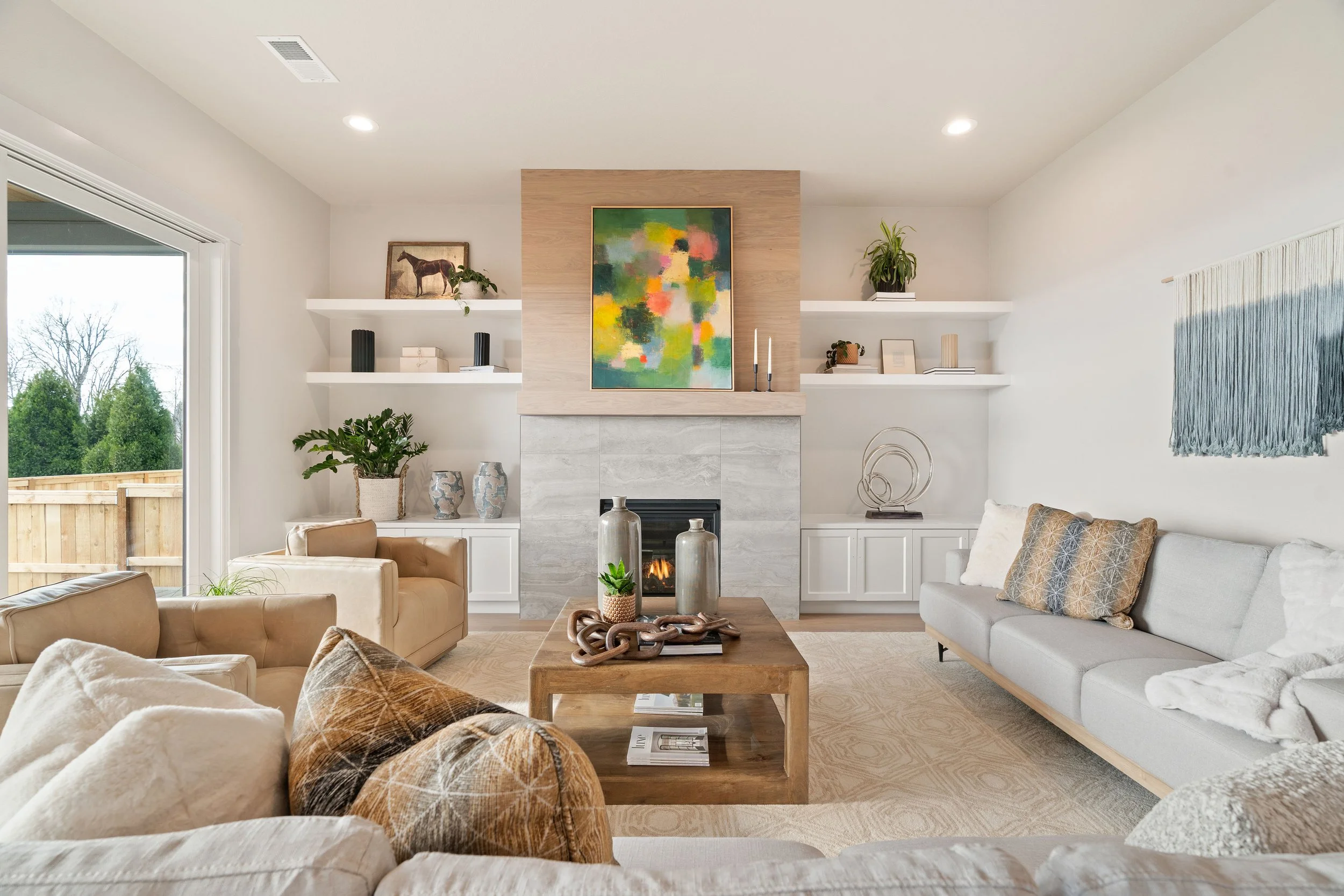 New construction luxury home in West Linn, Oregon, crafted by The Portlock Company — the Portland area’s trusted local home builder. 