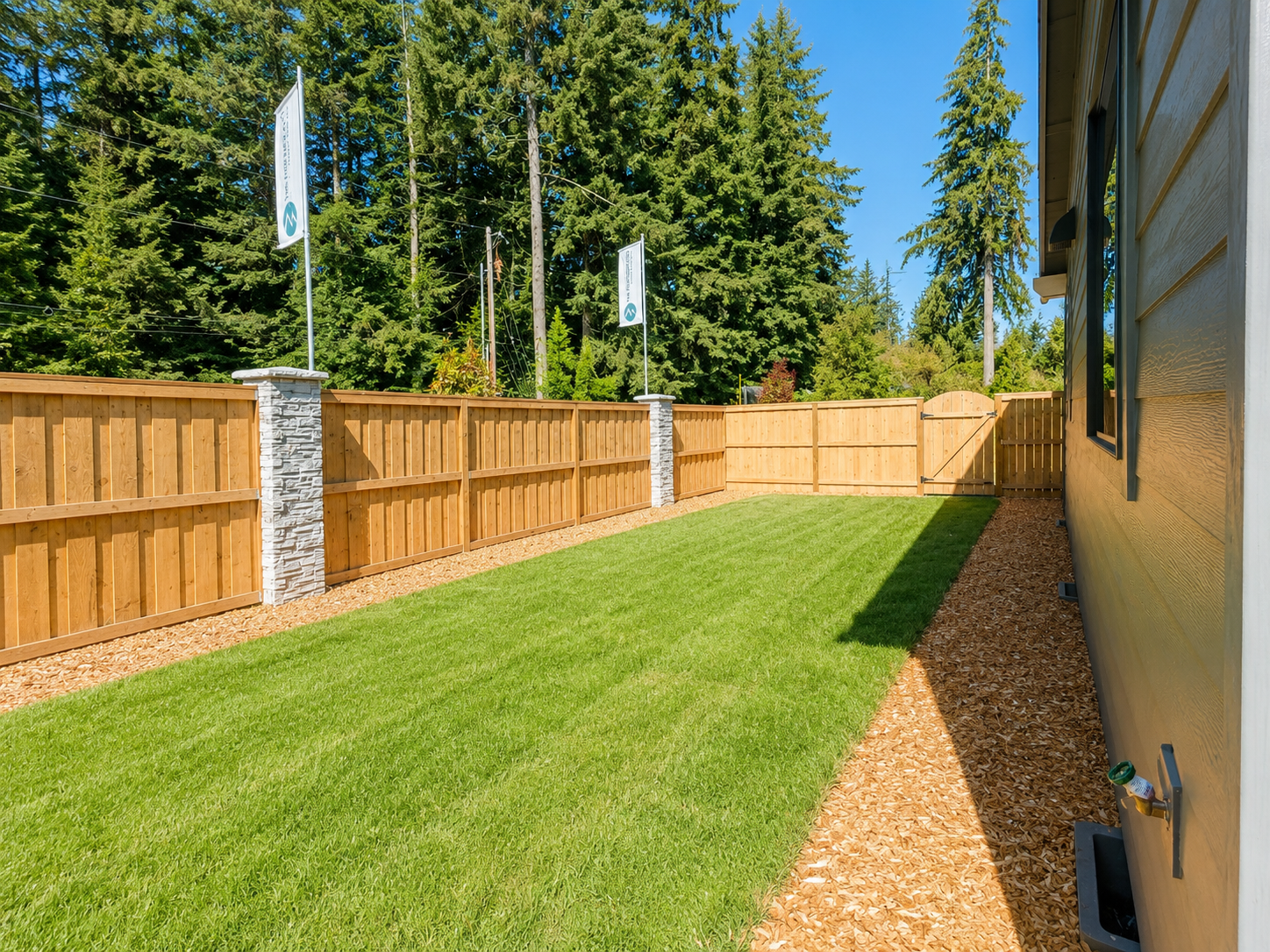 New construction luxury home in West Linn, Oregon, crafted by The Portlock Company — the Portland area’s trusted local home builder. 