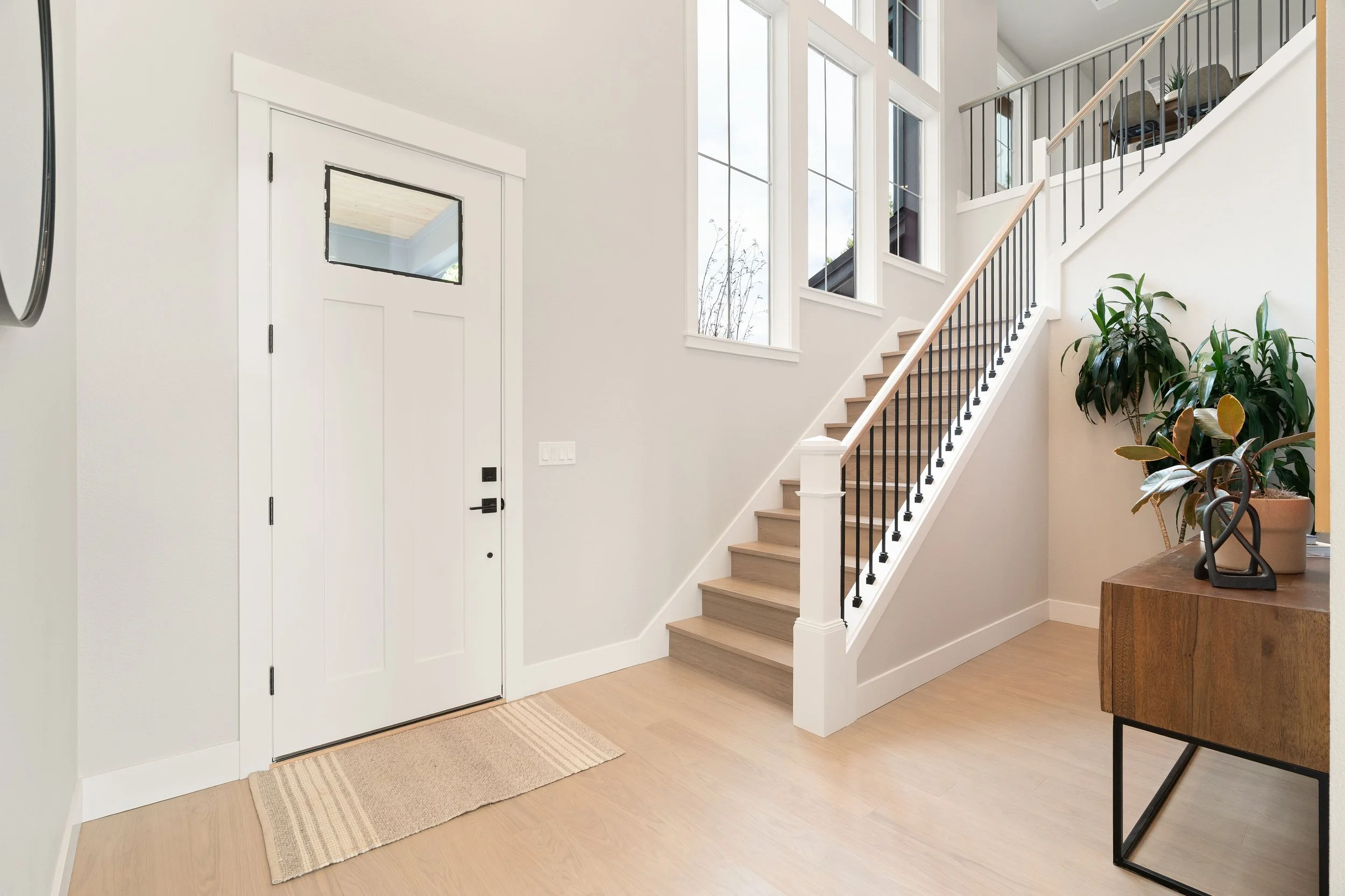 New construction luxury home in West Linn, Oregon, crafted by The Portlock Company — the Portland area’s trusted local home builder. 