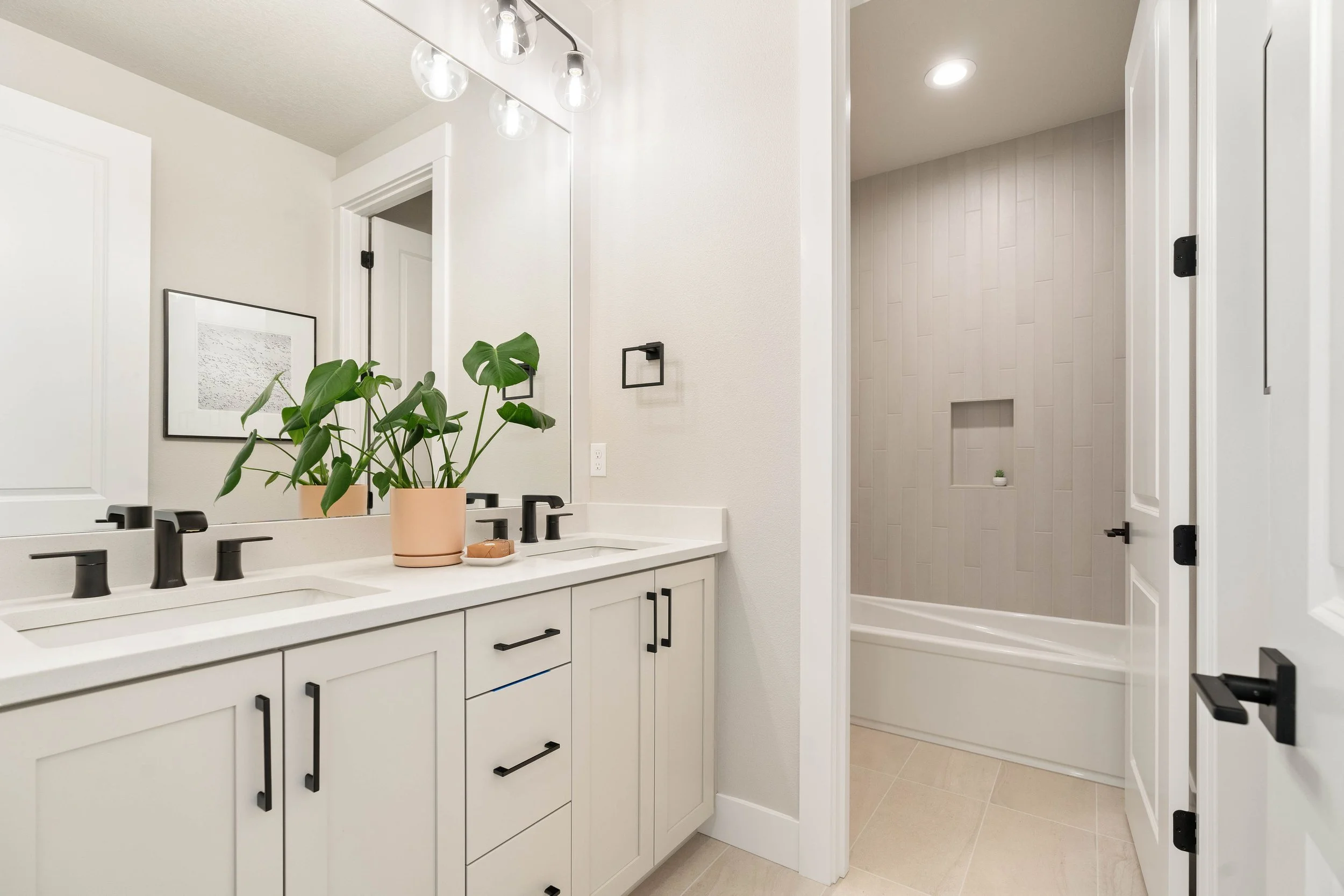 New construction luxury home in West Linn, Oregon, crafted by The Portlock Company — the Portland area’s trusted local home builder.