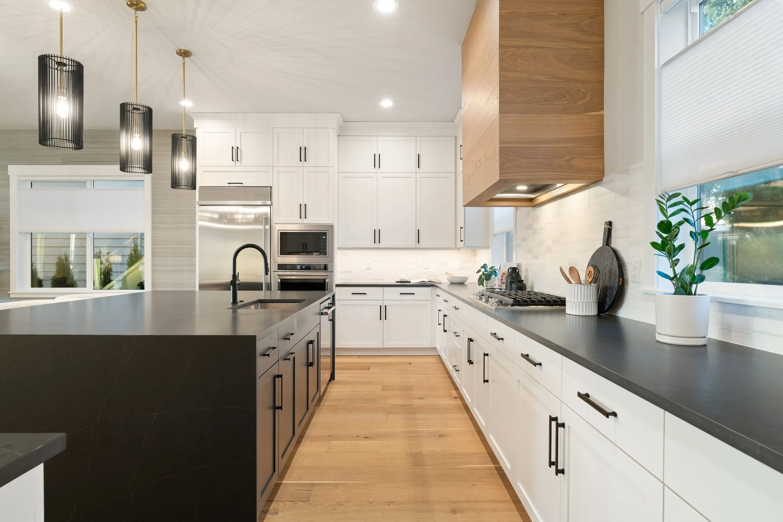 New construction luxury home in West Linn, Oregon, crafted by The Portlock Company — the Portland area’s trusted local new construction home builder.