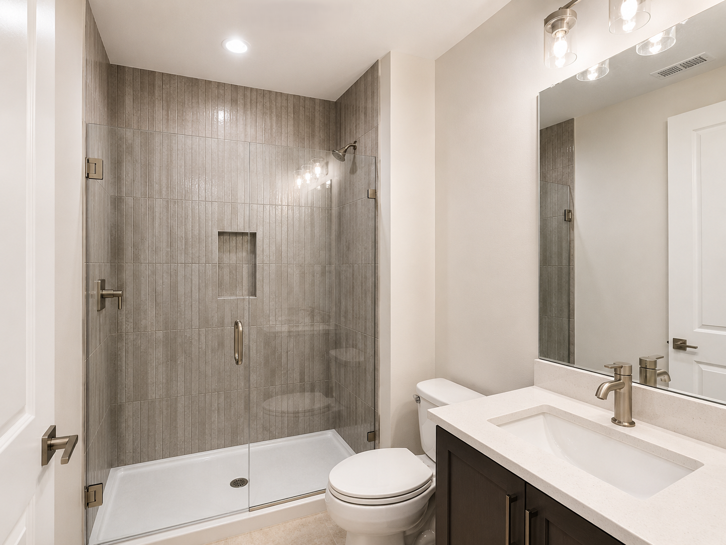New construction luxury home in West Linn, Oregon, crafted by The Portlock Company — the Portland area’s trusted local home builder. 
