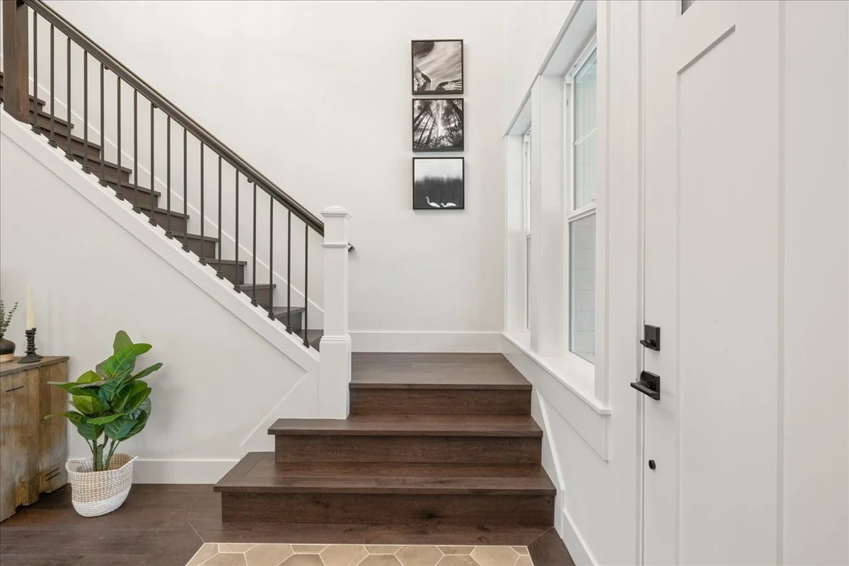 New luxury home in West Linn, Oregon, crafted by The Portlock Company — the Portland area’s trusted local home builder. 