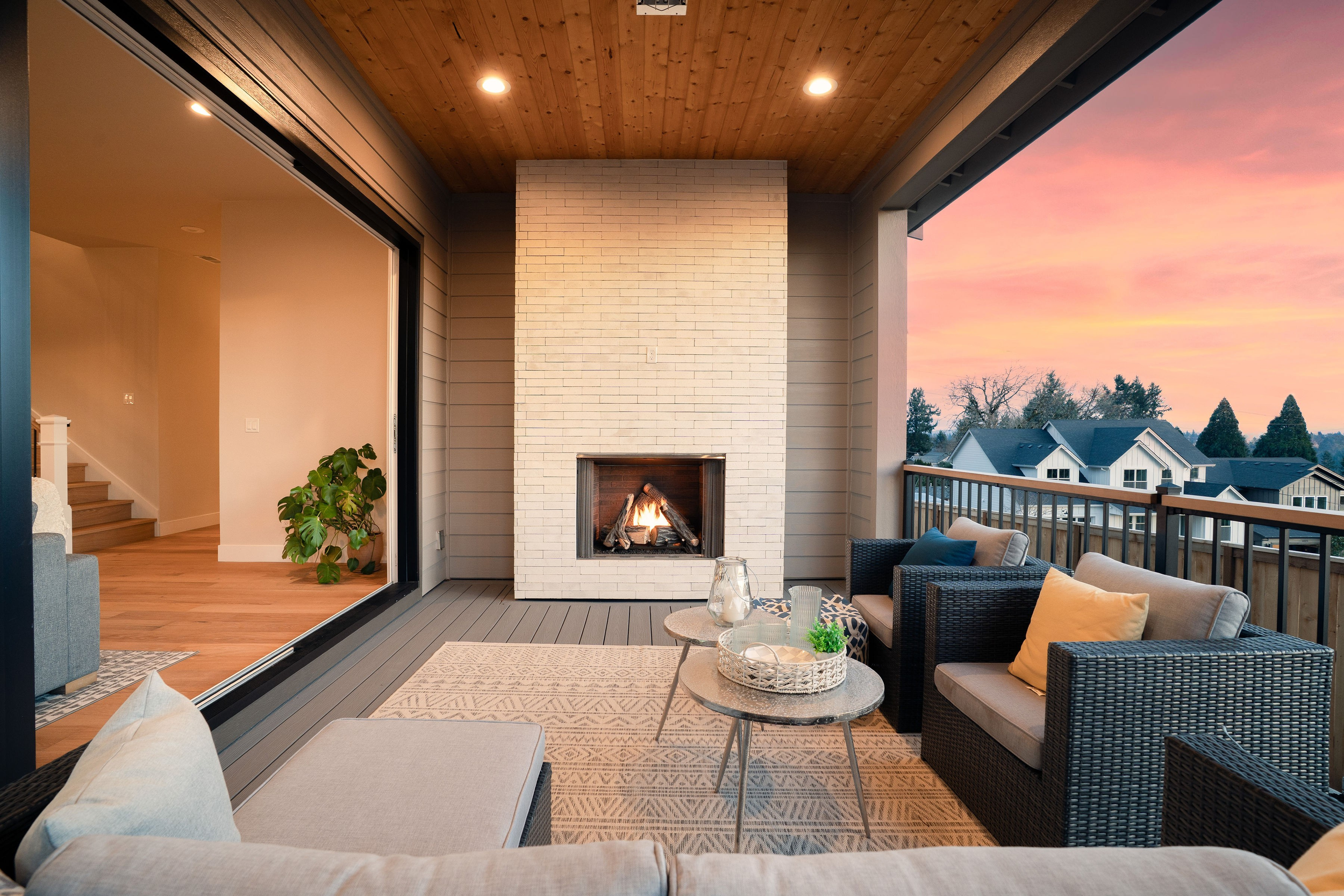 New construction luxury home in West Linn, Oregon, crafted by The Portlock Company — the Portland area’s trusted local new construction home builder. 
