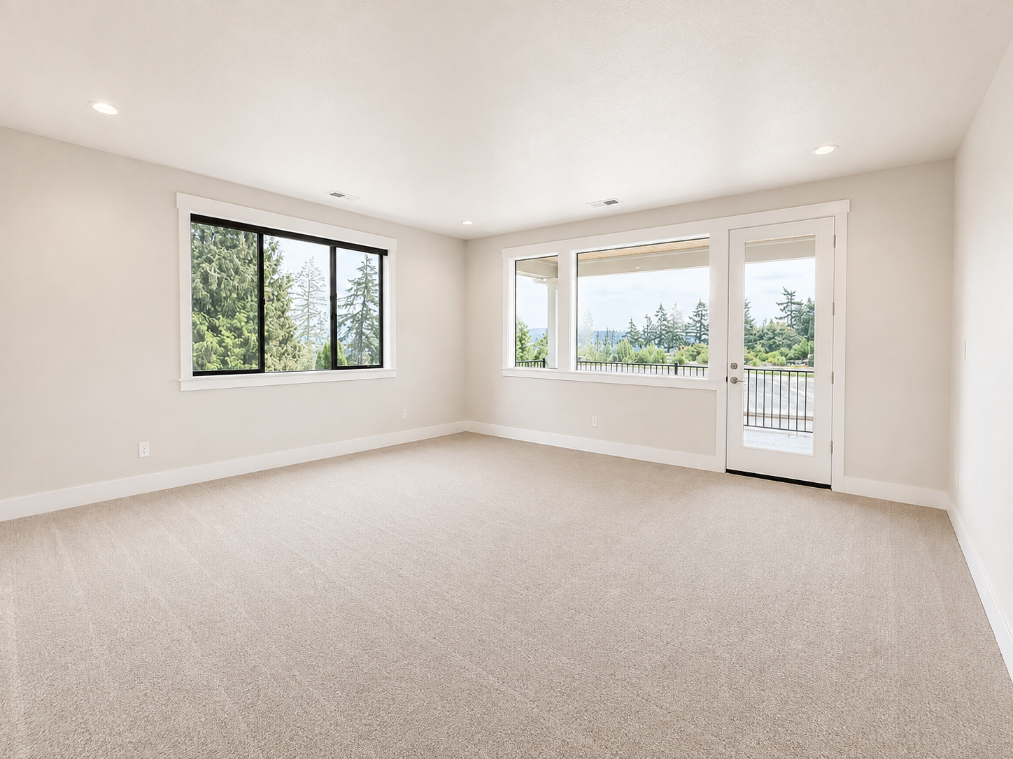 New construction luxury home in West Linn, Oregon, crafted by The Portlock Company — the Portland area’s trusted local home builder. 