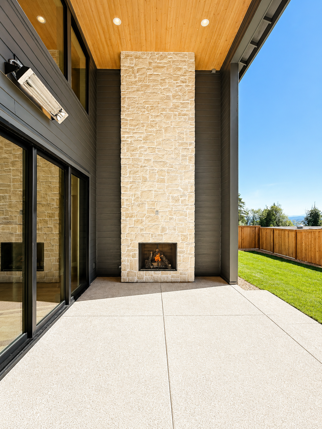 New construction luxury home in West Linn, Oregon, crafted by The Portlock Company — the Portland area’s trusted local new construction home builder. 