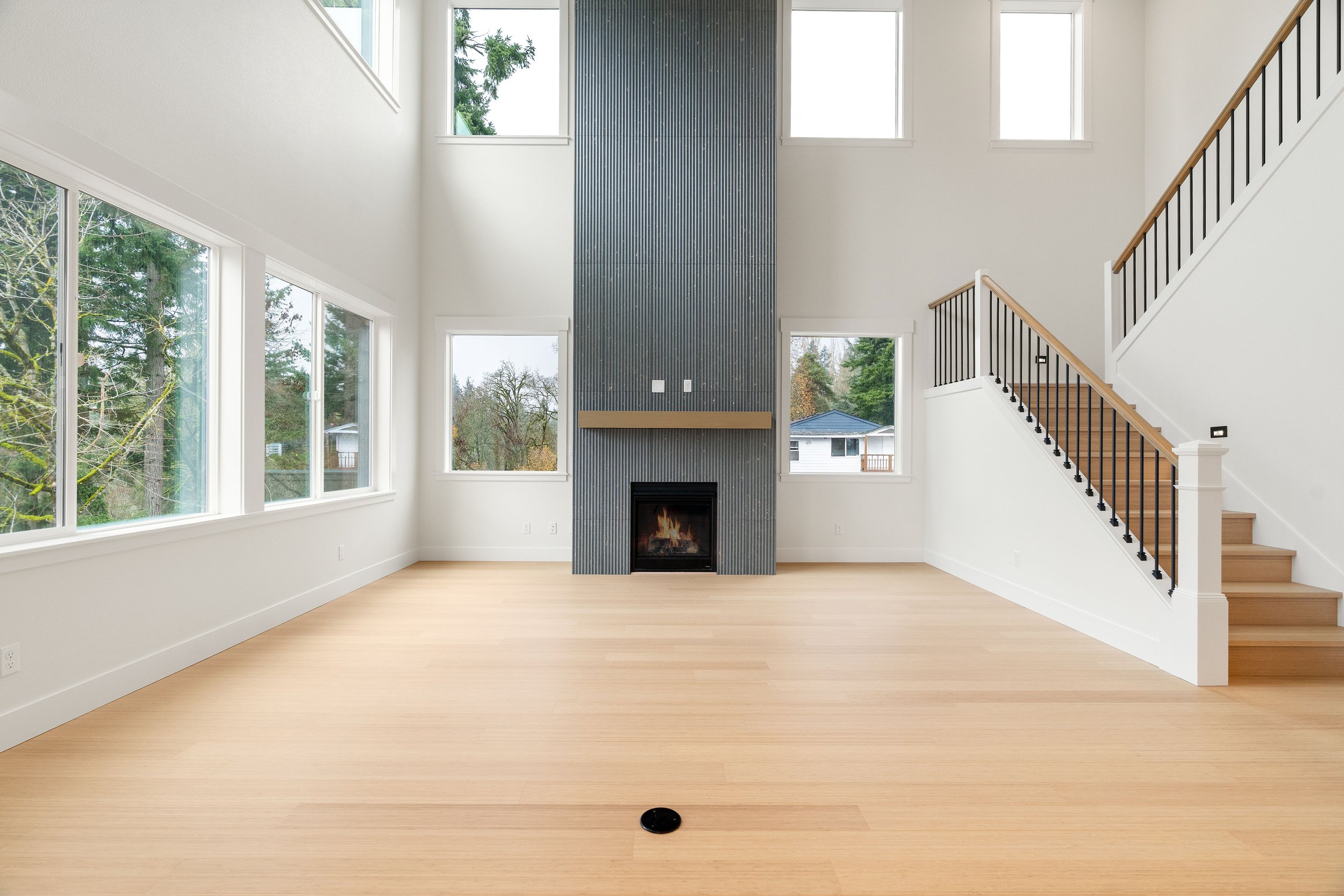 New construction luxury home in West Linn, Oregon, crafted by The Portlock Company — the Portland area’s trusted local new construction home builder. 