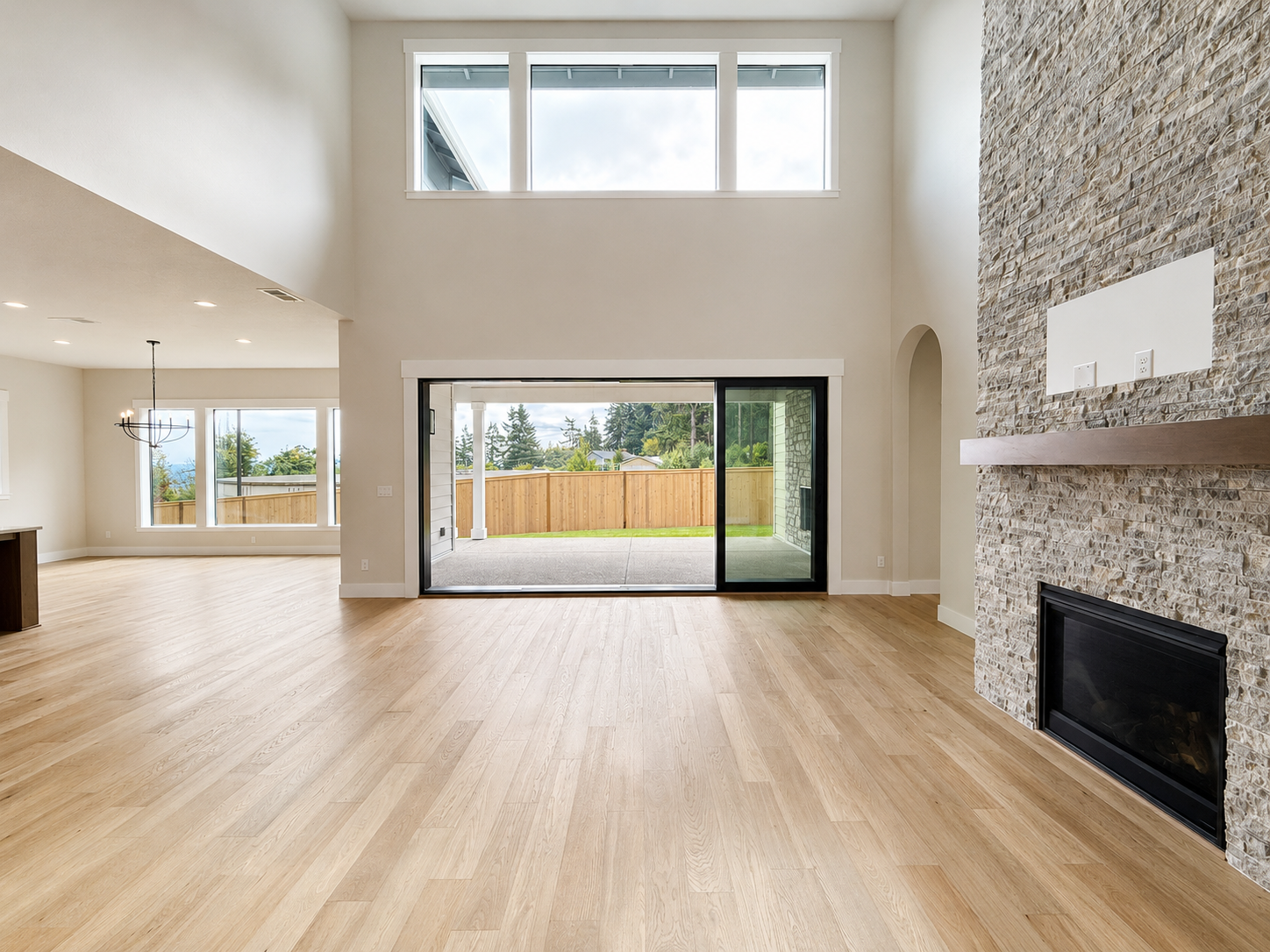 New construction luxury home in West Linn, Oregon, crafted by The Portlock Company — the Portland area’s trusted local home builder. 