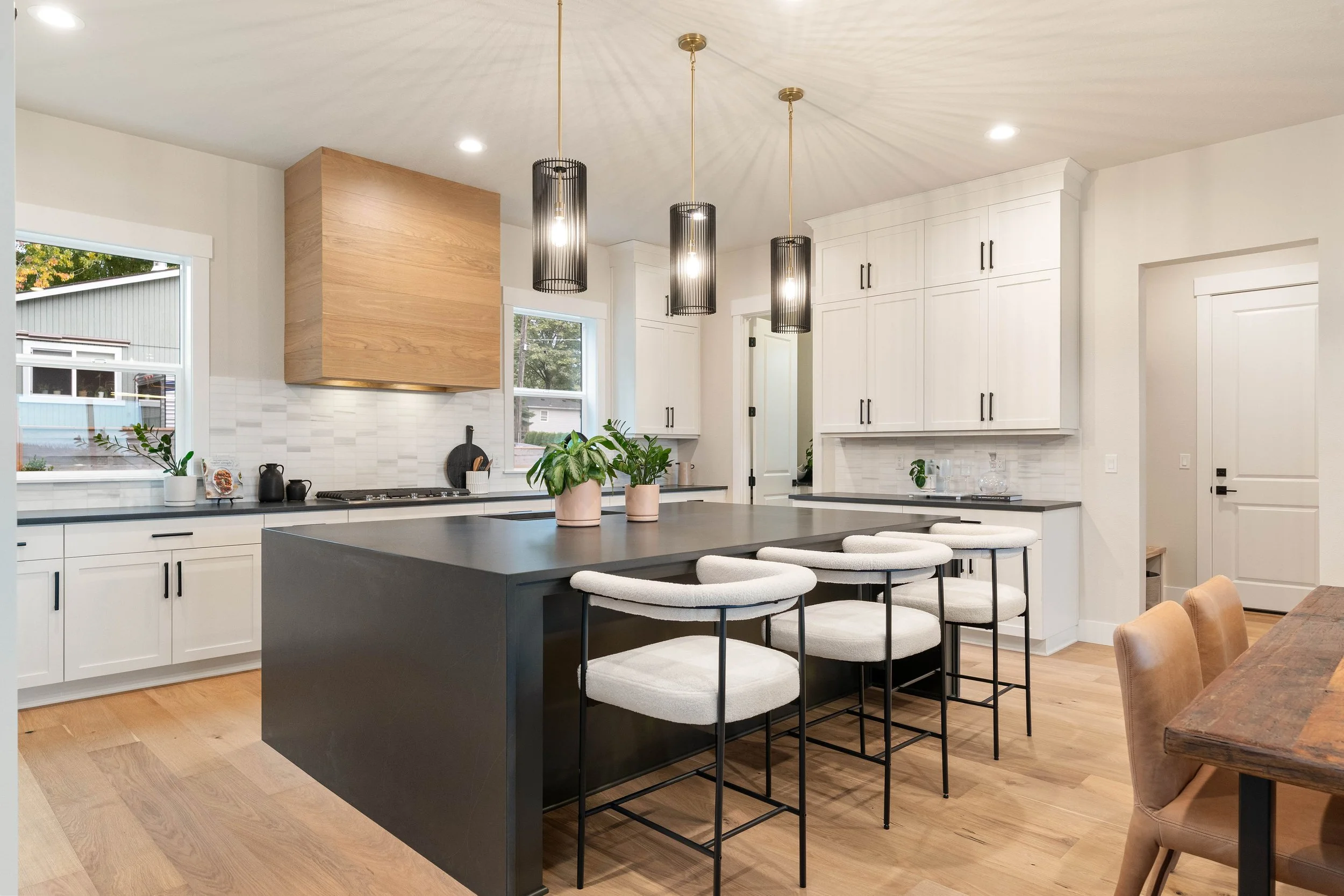 New construction luxury home in West Linn, Oregon, crafted by The Portlock Company — the Portland area’s trusted local new construction home builder.