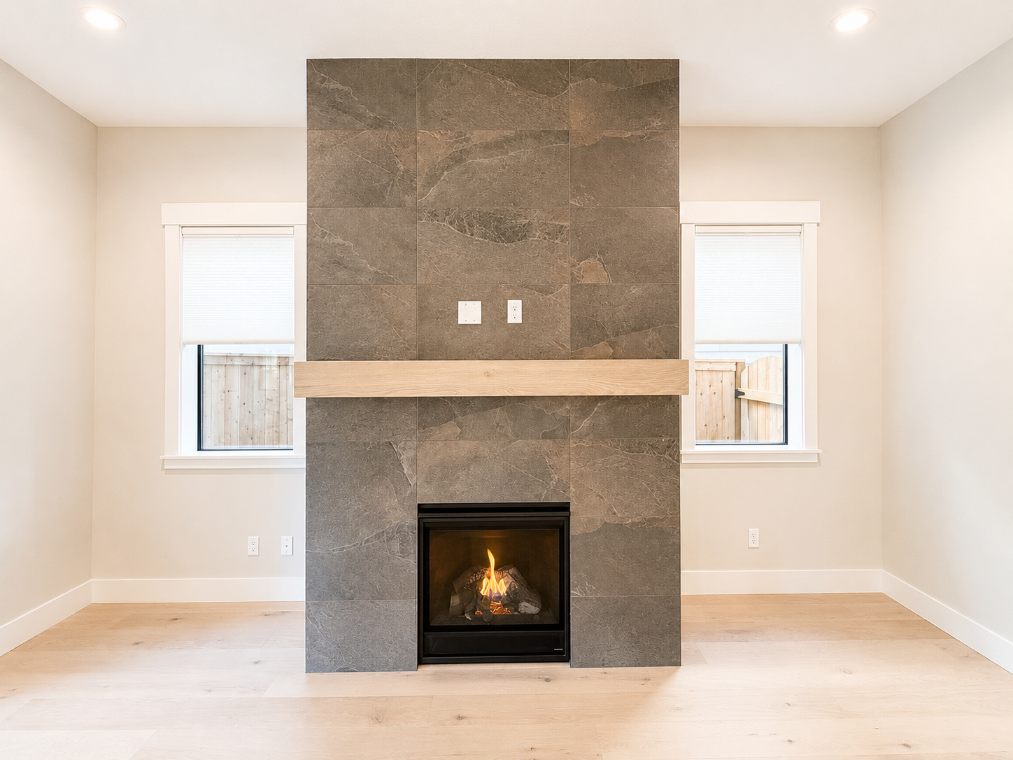New construction luxury home in West Linn, Oregon, crafted by The Portlock Company — the Portland area’s trusted local home builder. 