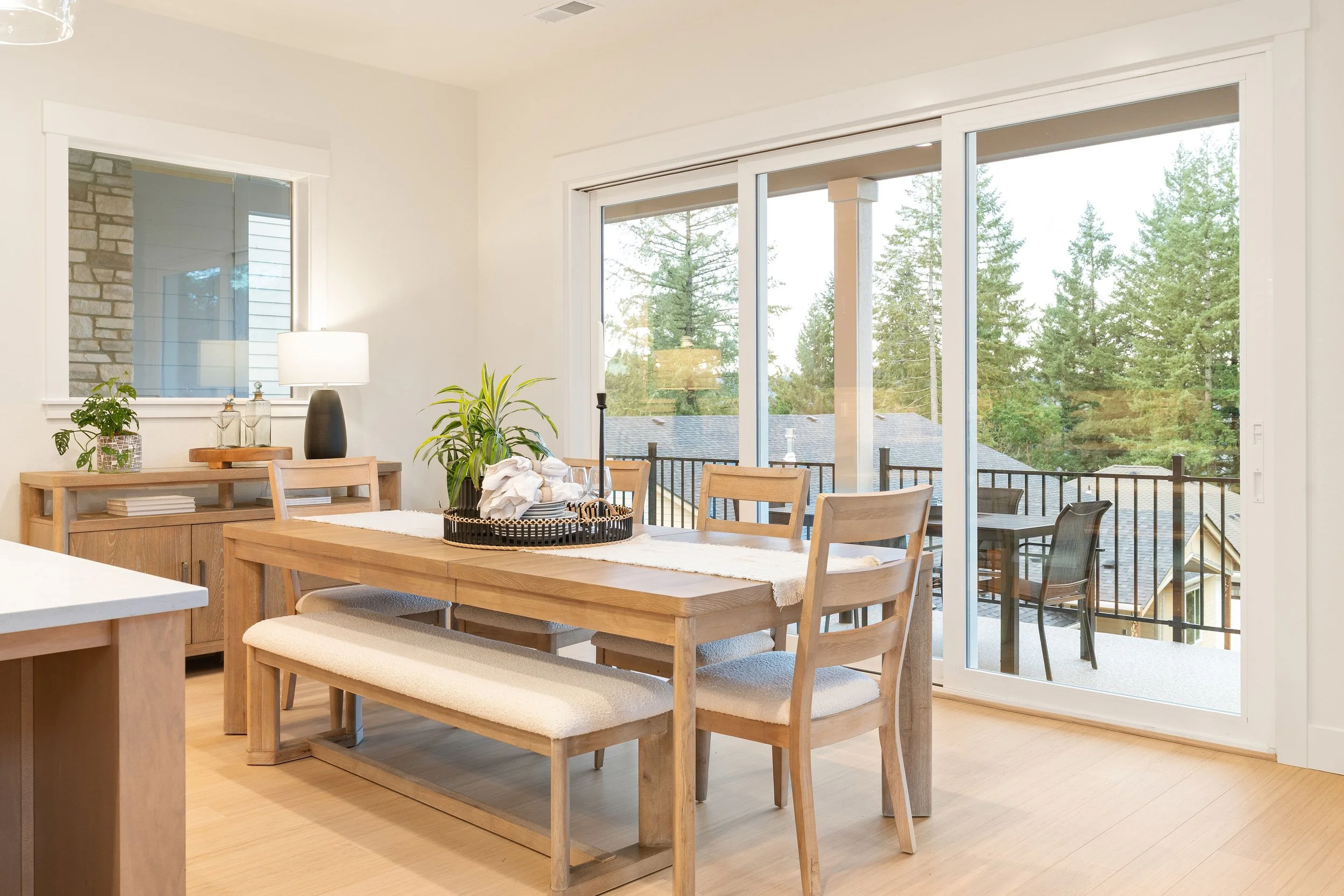 New construction luxury home in West Linn, Oregon, crafted by The Portlock Company — the Portland area’s trusted local home builder. 