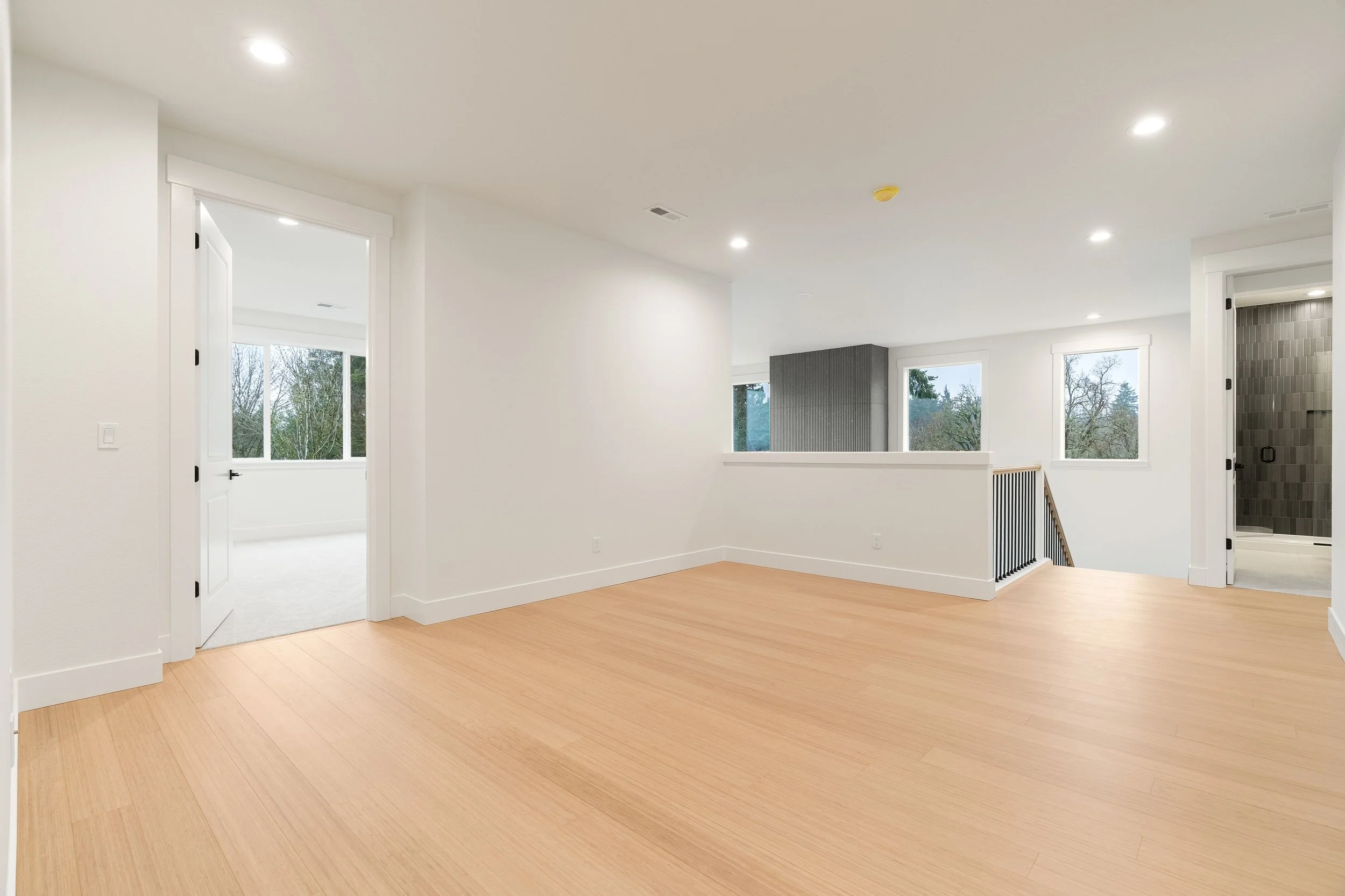 New construction luxury home in West Linn, Oregon, crafted by The Portlock Company — the Portland area’s trusted local new construction home builder. 