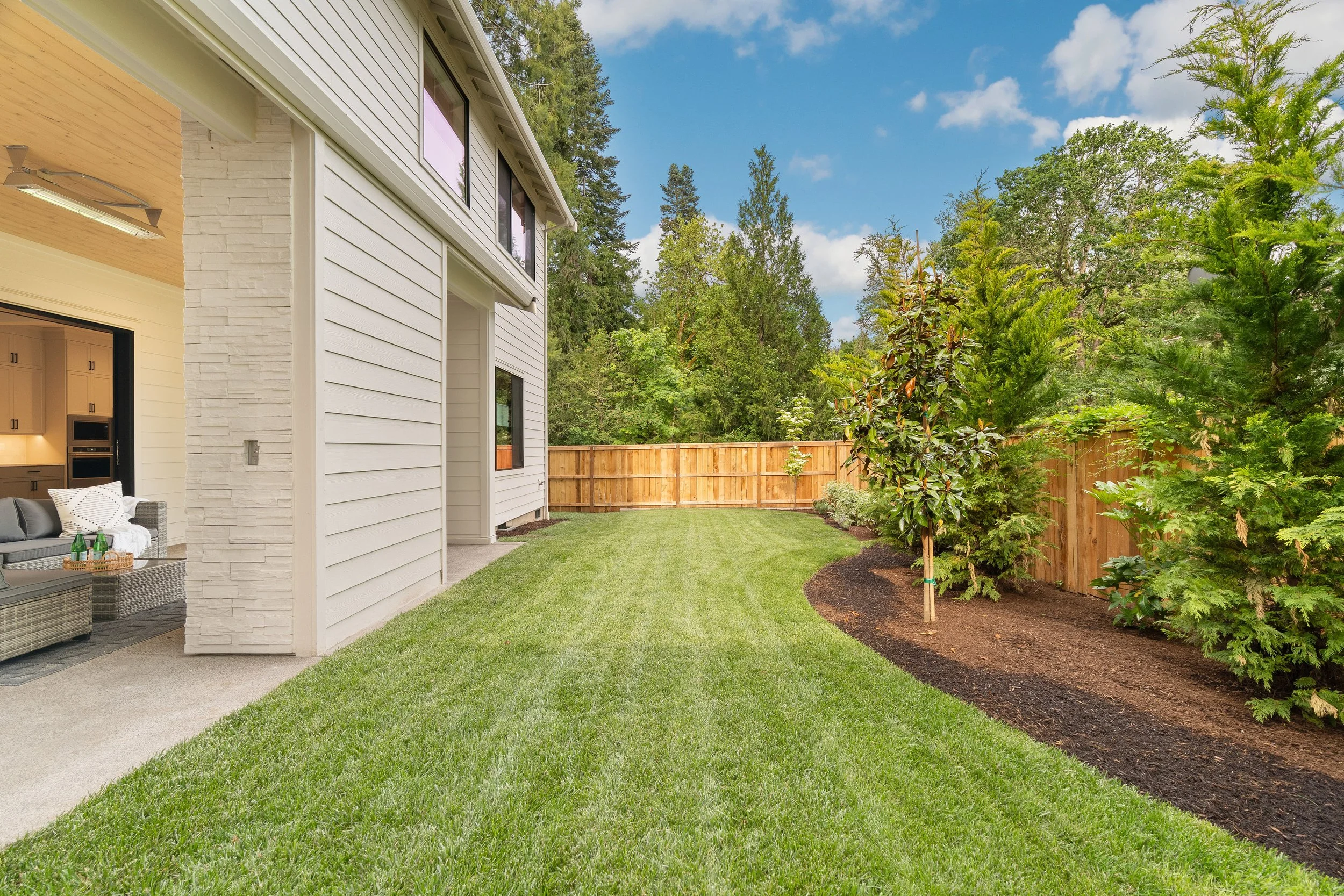 New construction luxury home in Portland, Oregon, crafted by The Portlock Company — the Portland area’s trusted local home builder.