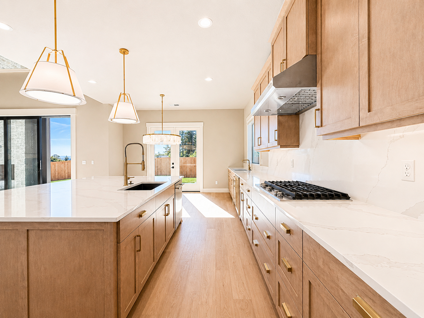 New construction luxury home in West Linn, Oregon by The Portlock Company