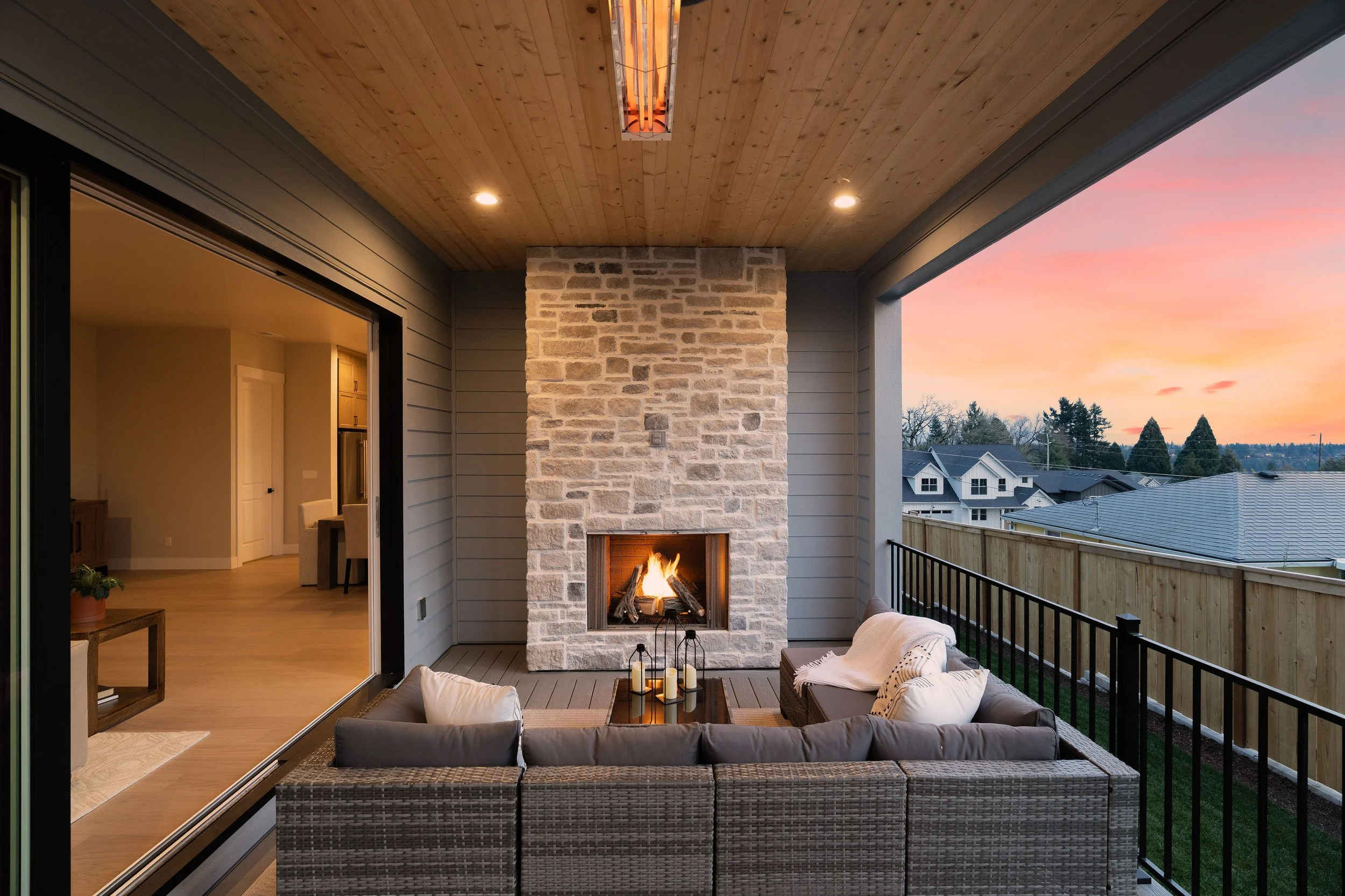 New construction luxury home in West Linn, Oregon by The Portlock Company