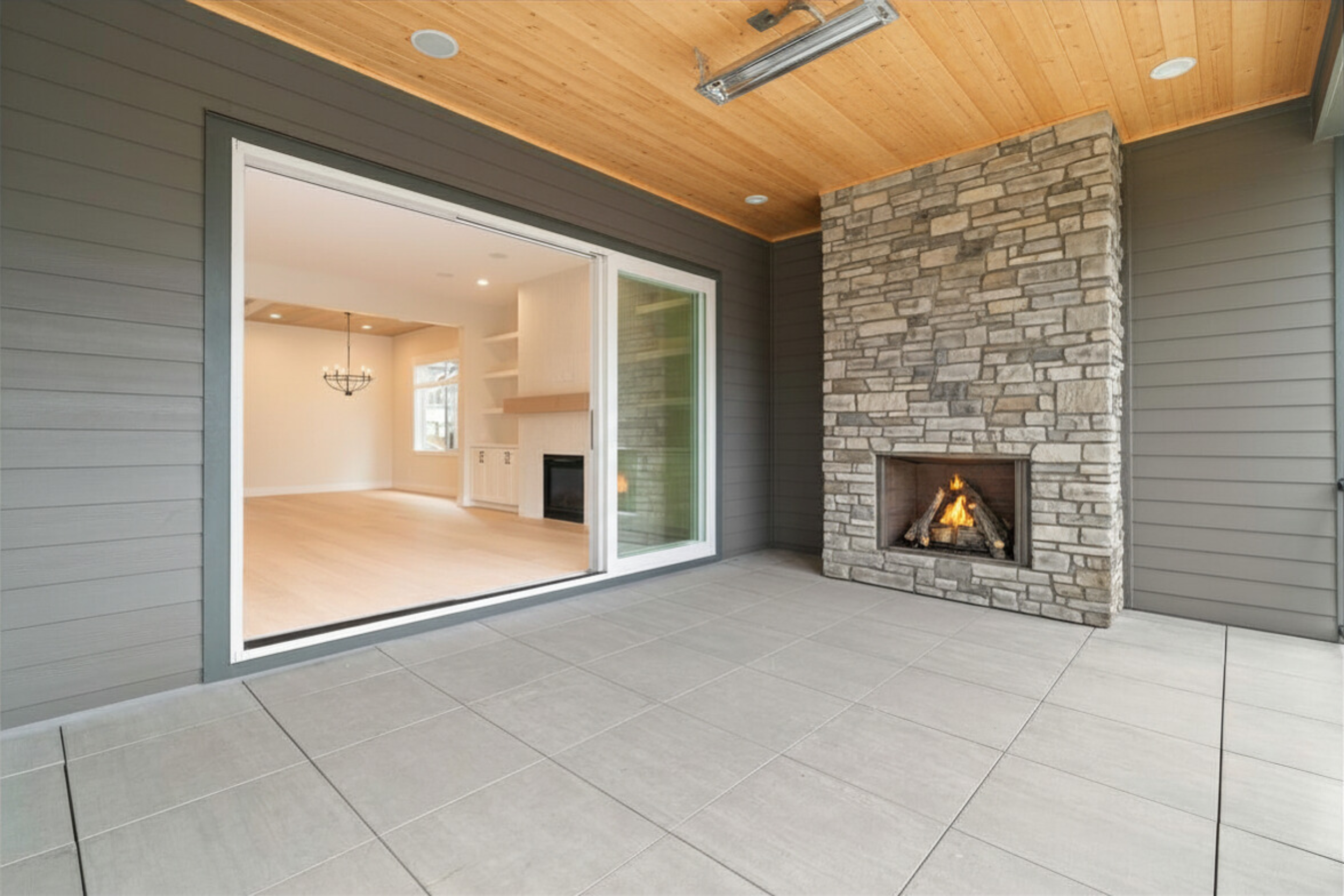 New construction luxury home in West Linn, Oregon, crafted by The Portlock Company — the Portland area’s trusted local home builder. 