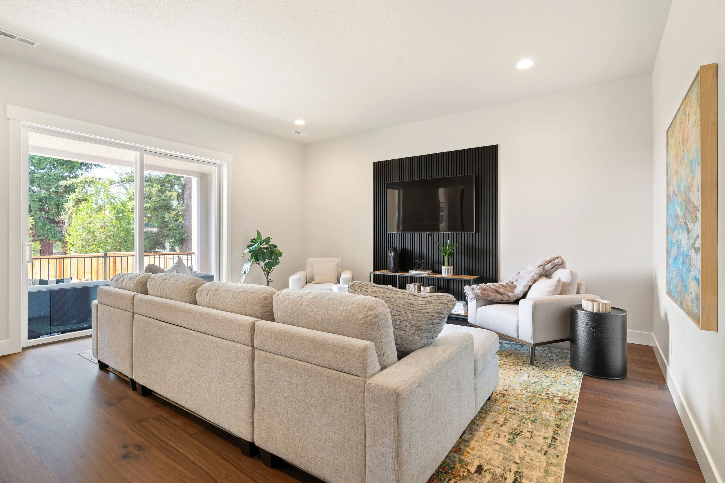 New construction luxury home in West Linn, Oregon, crafted by The Portlock Company — the Portland area’s trusted local new construction home builder.